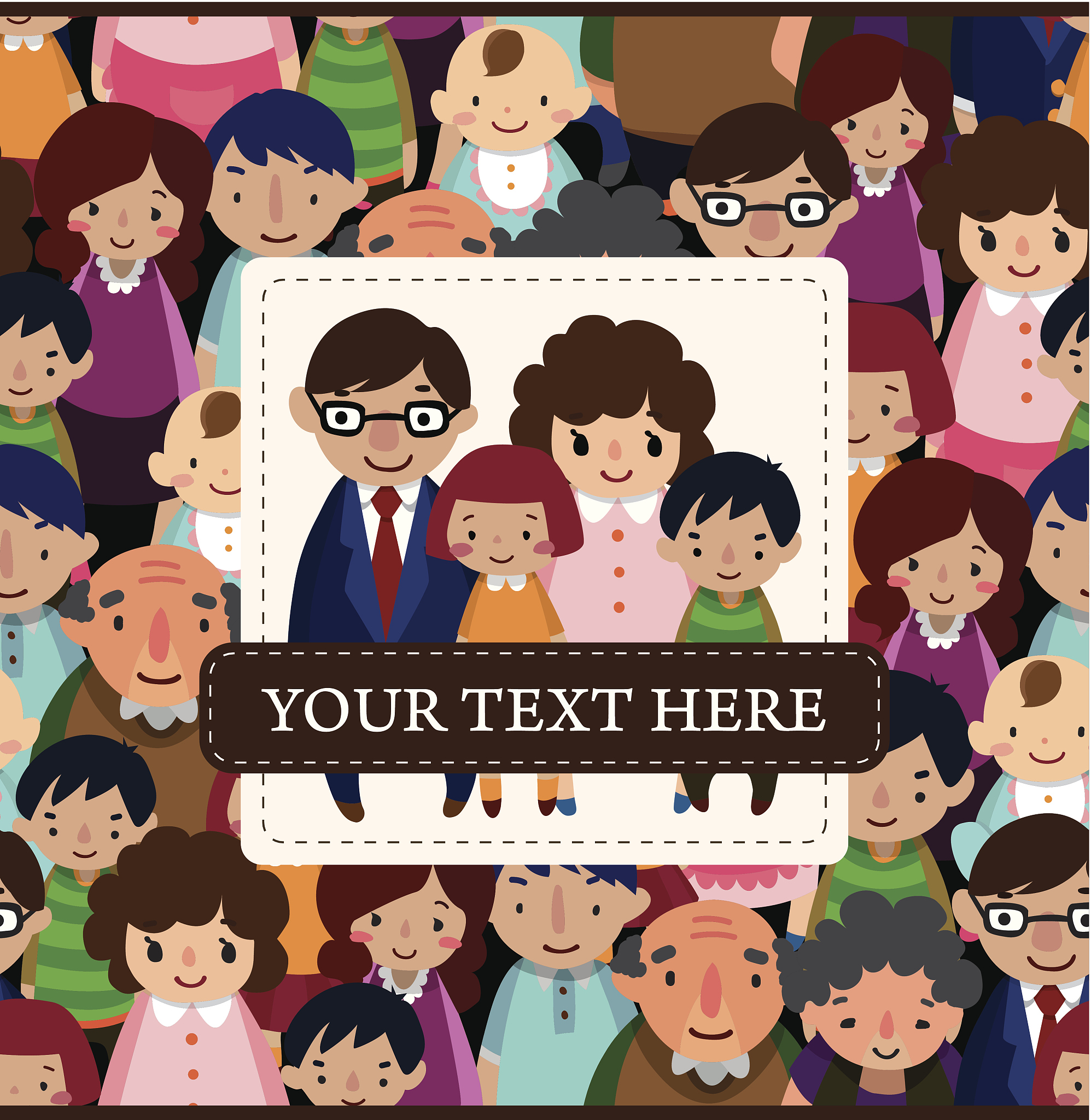 背景：你本科护理，跨专业考研复旦大学公共卫生，现在是复试现场的综合问答环节
题目：请以用一分钟英语介绍一下你的家庭