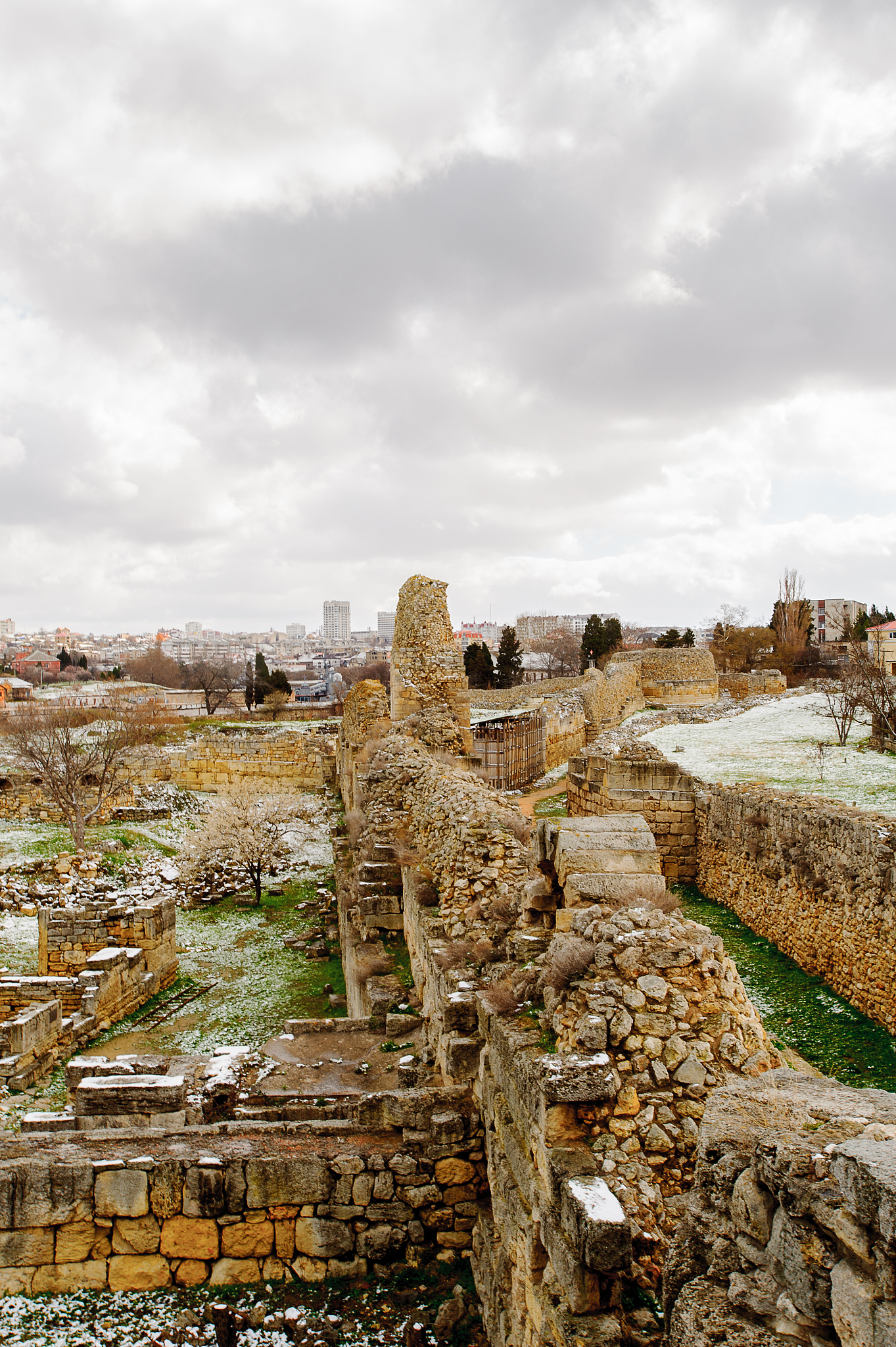 chersonesus archaeological park, sevastopol, crimea