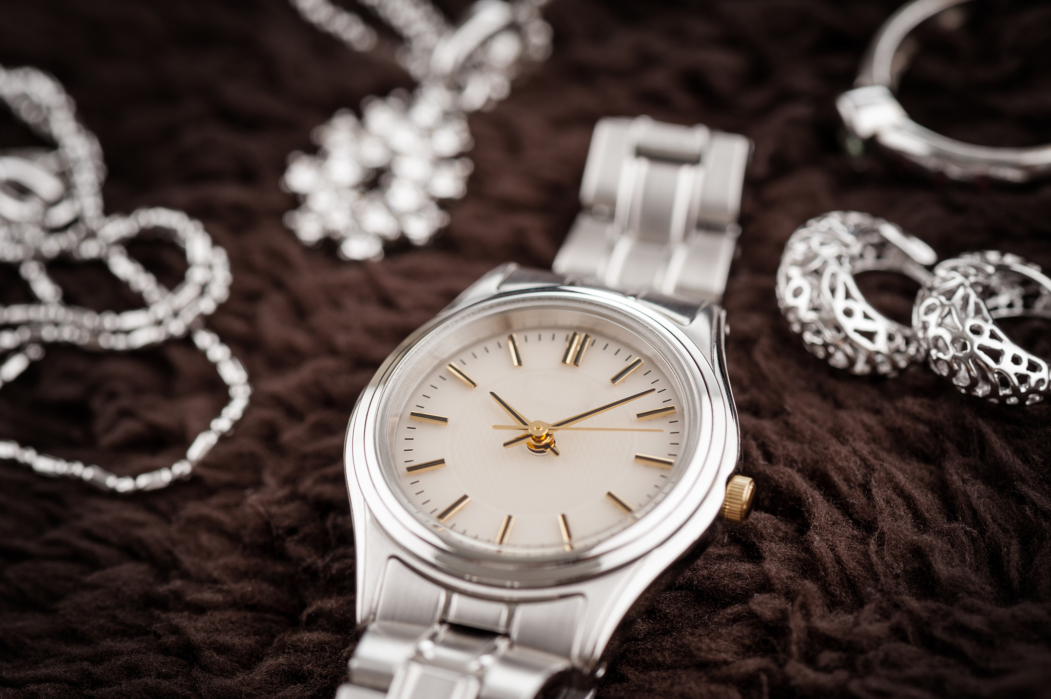 luxury woman wristwatch