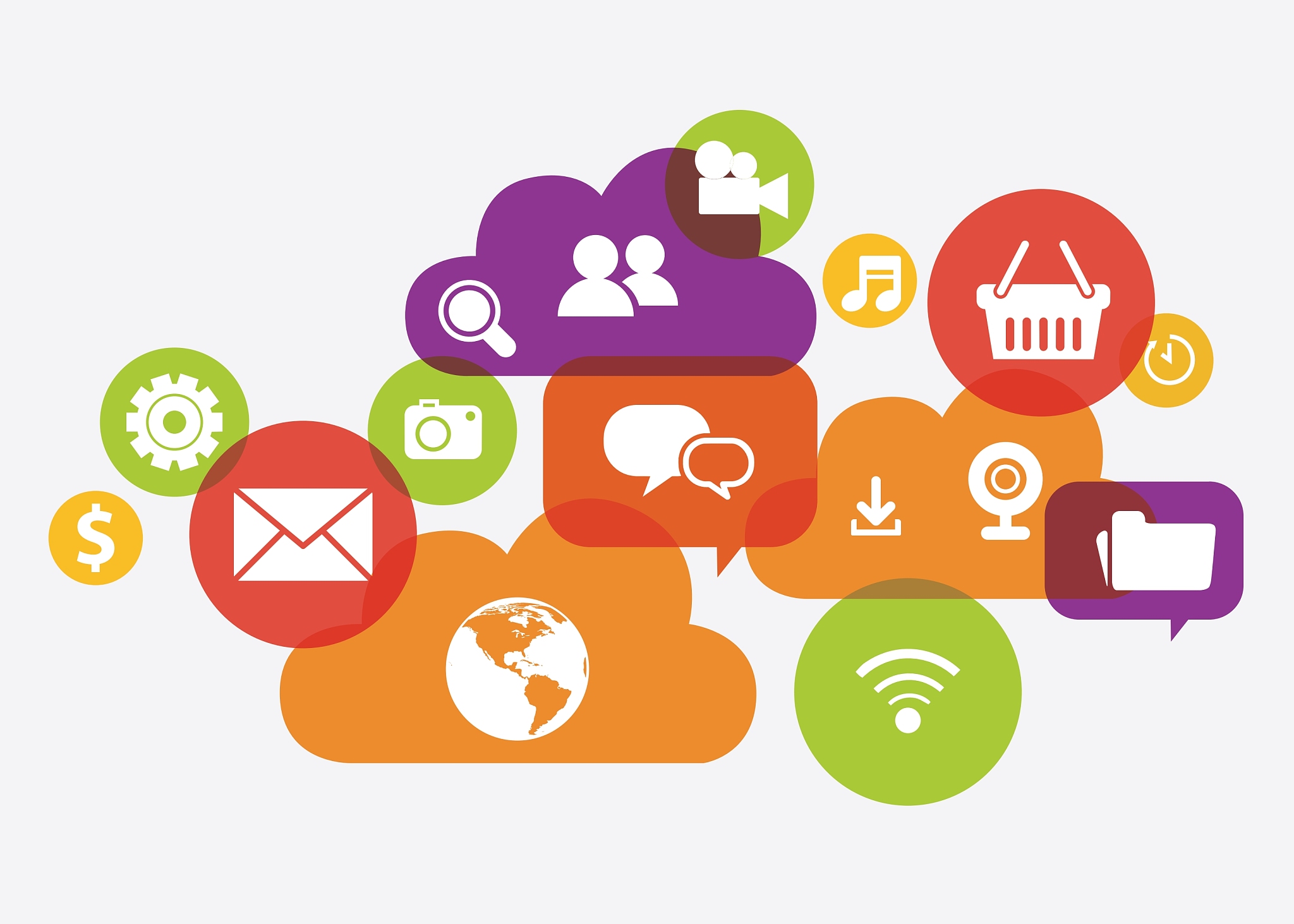 social media icons