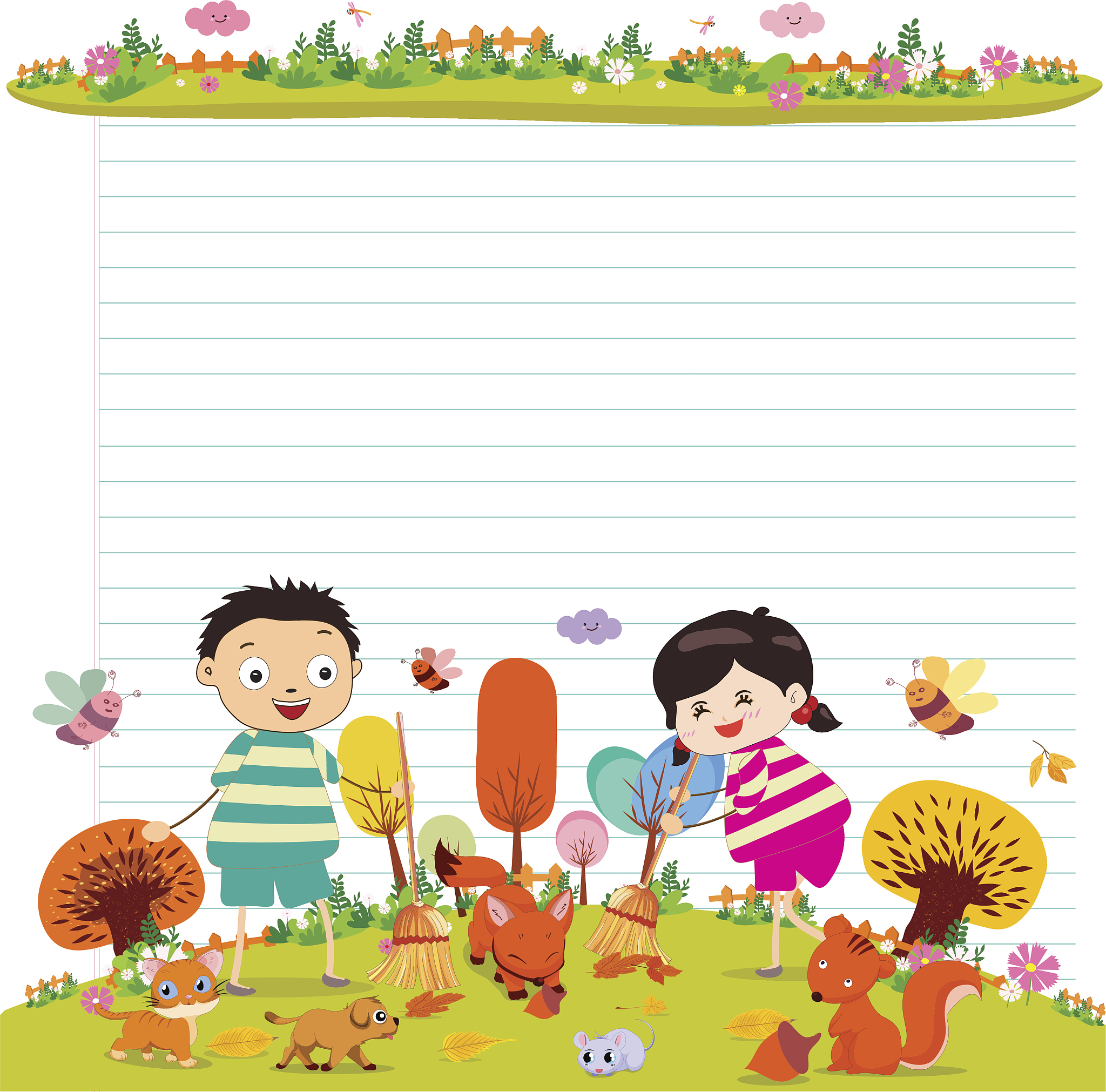 我的观察日记：阳光明媚，花香四溢