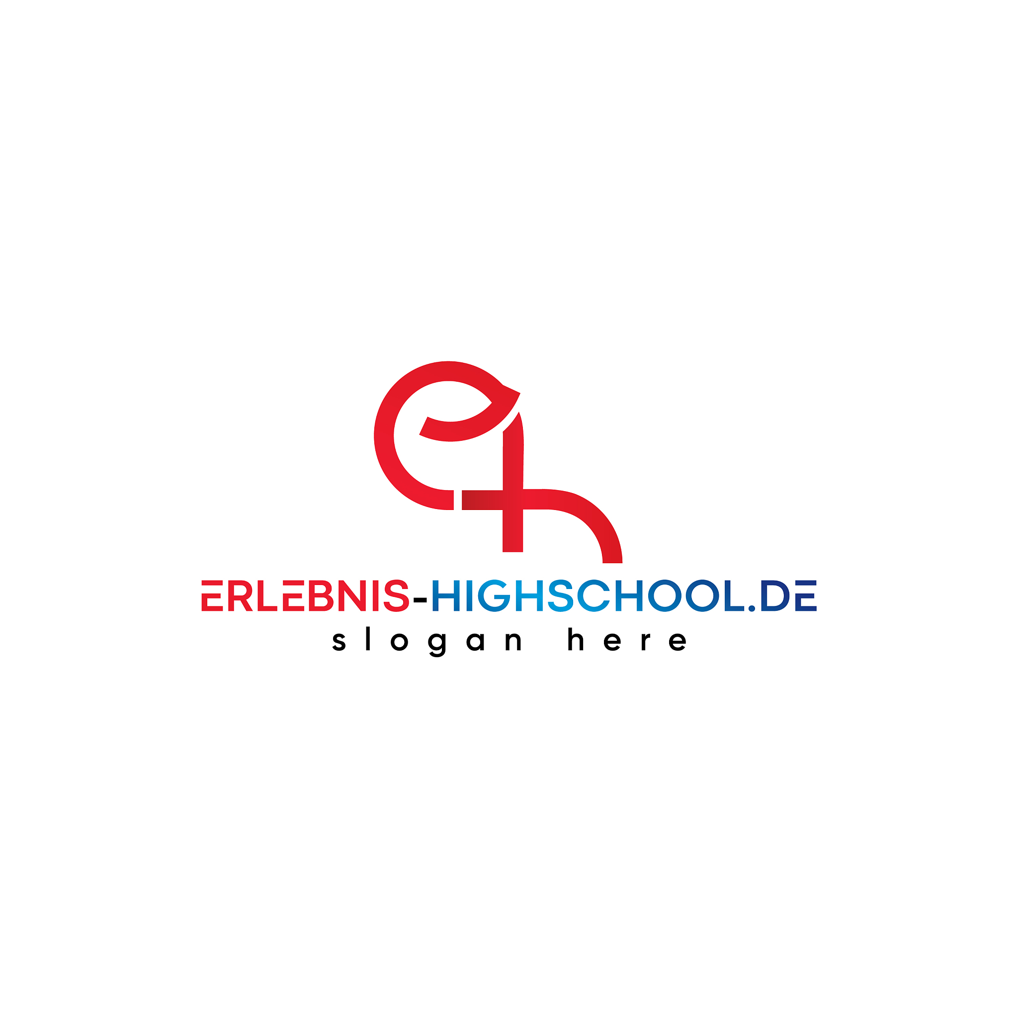 erlebnis high school logo template