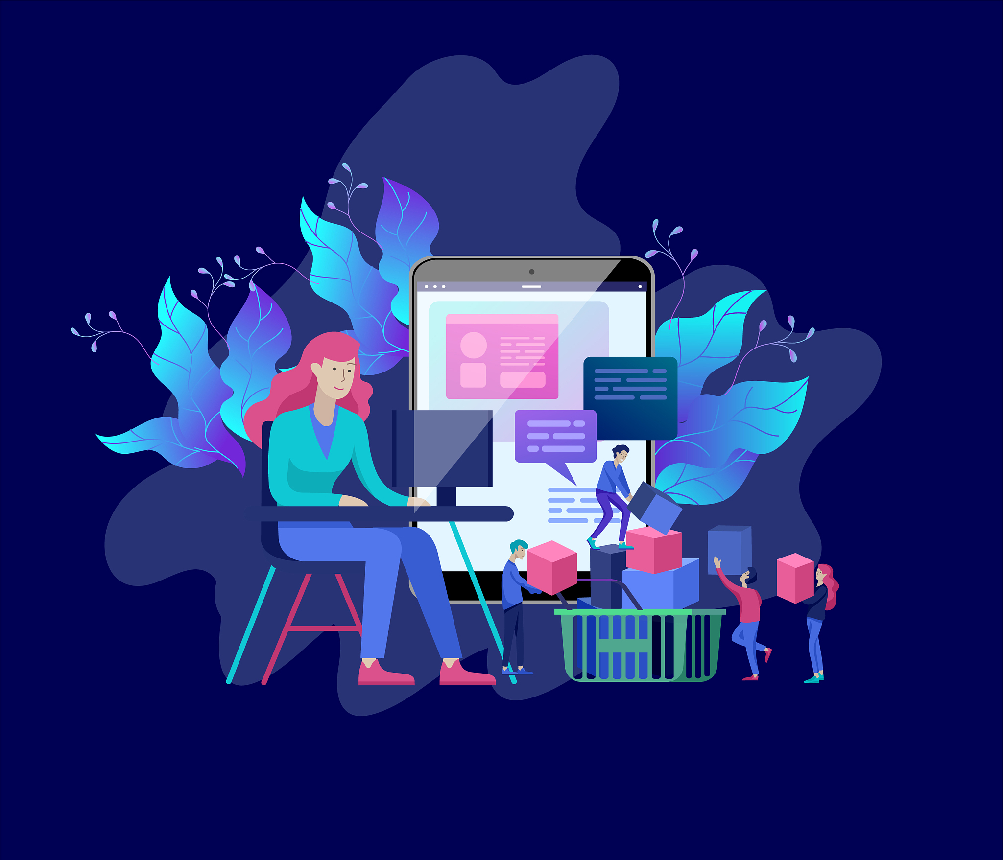 电子商务是做什么的 女生学难不难