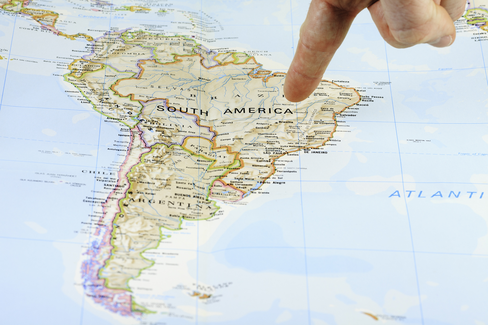 south america