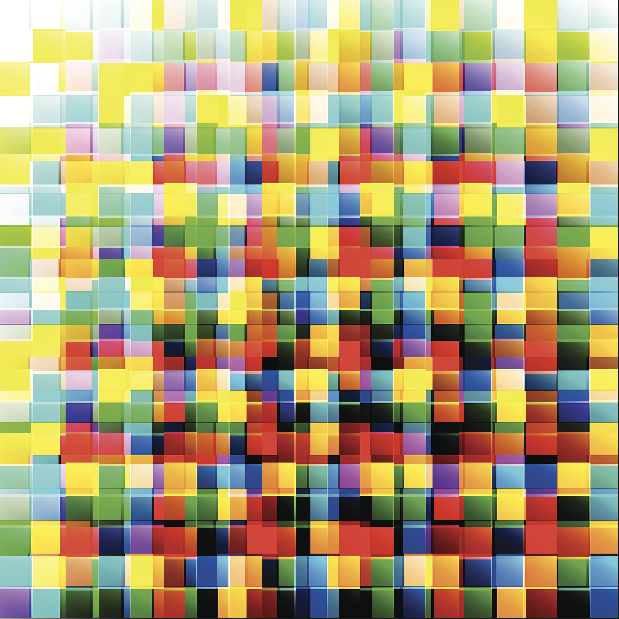 abstract colorful background from square parts with space for te