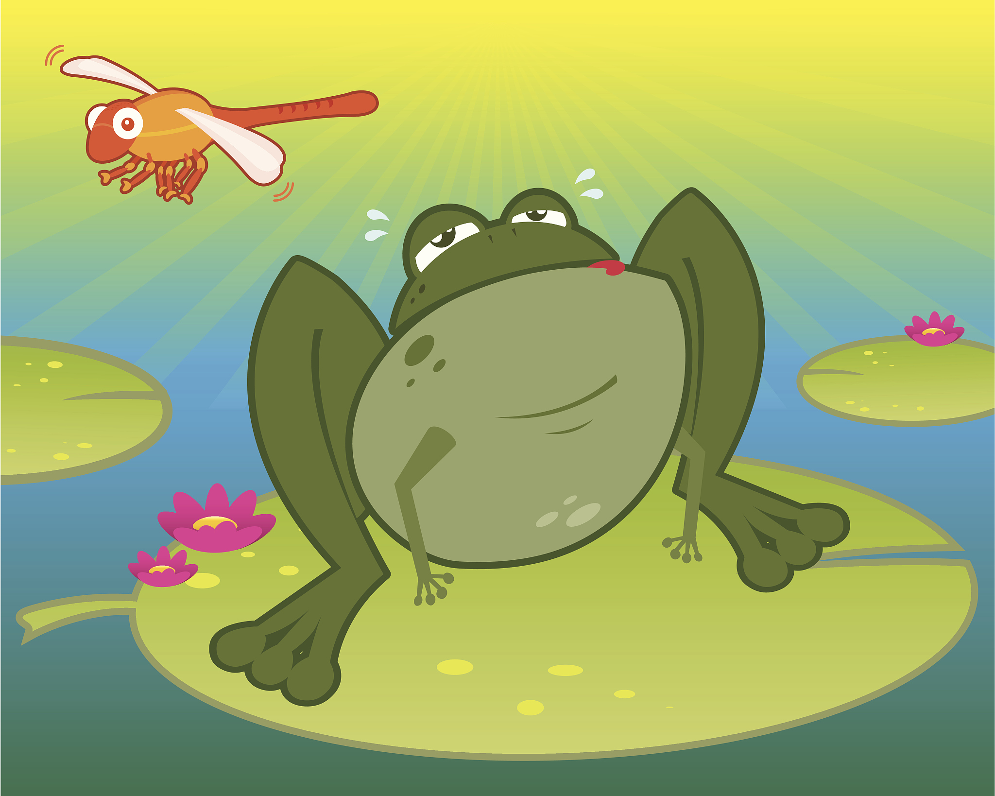 4只青蛙有多少条腿？