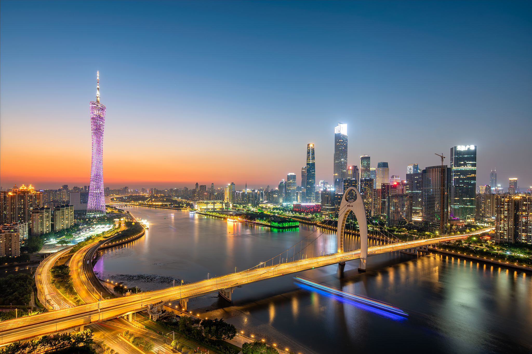 广州城市夜景