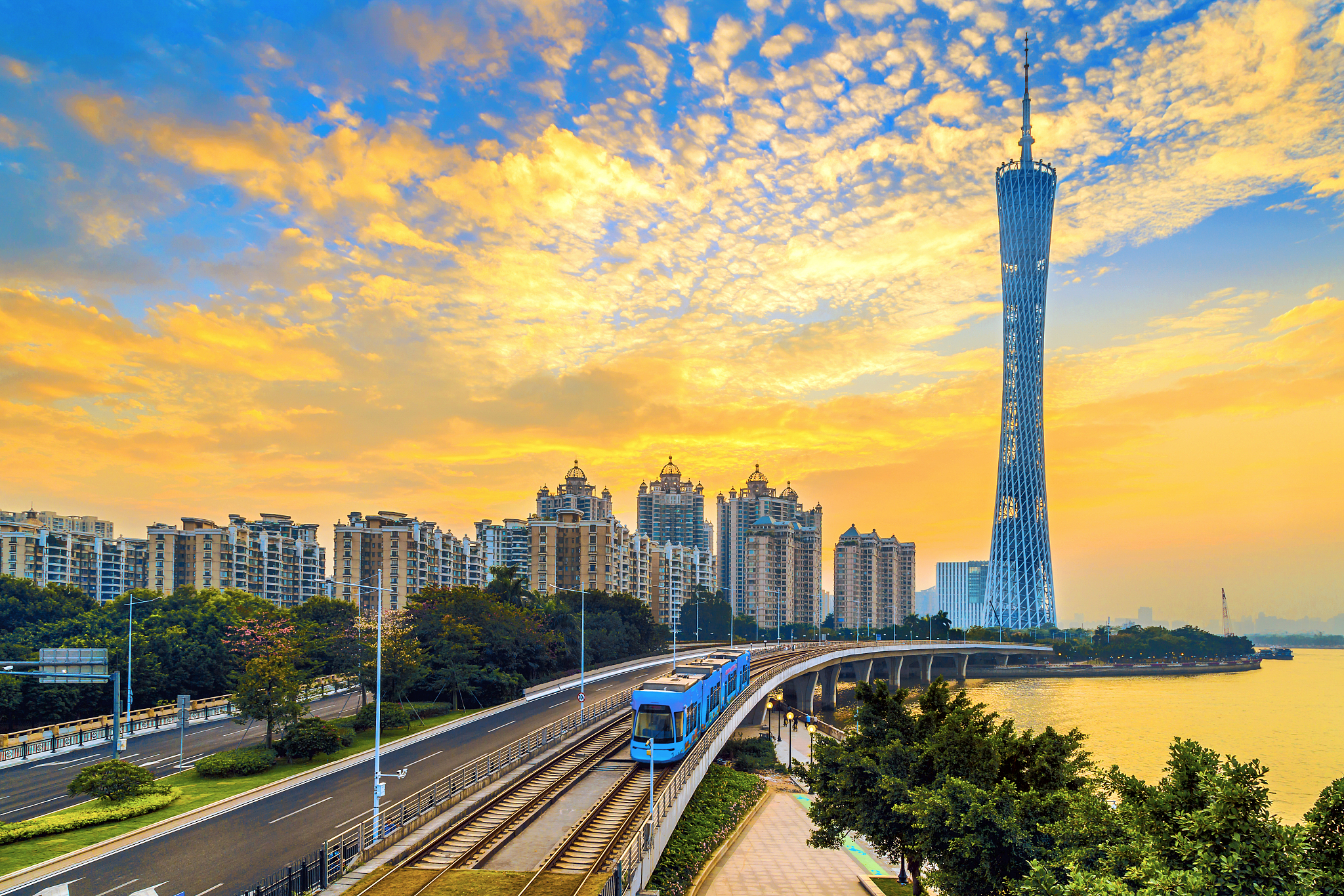 广东省广州市城市风光