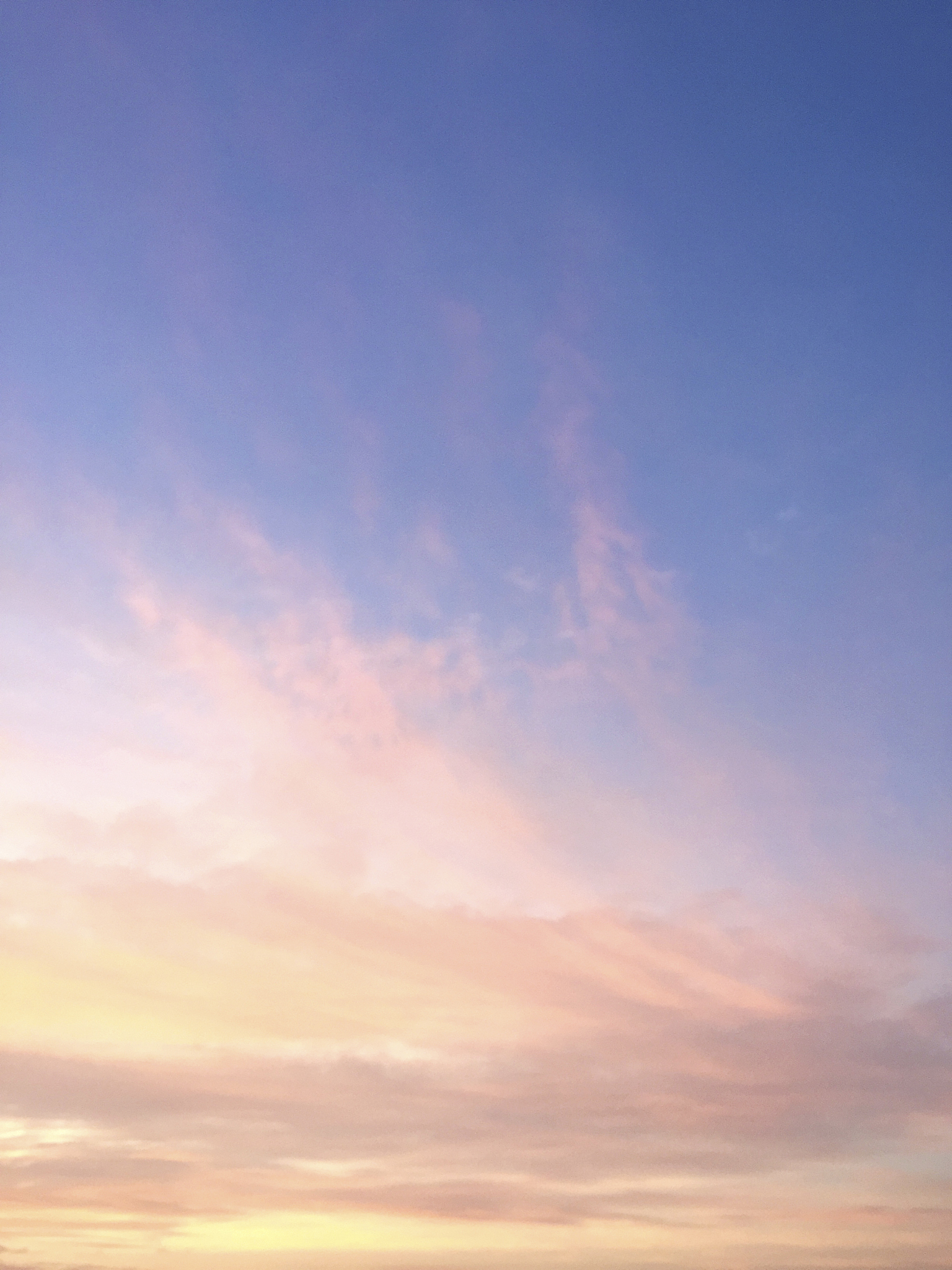 sunrise and blue sky