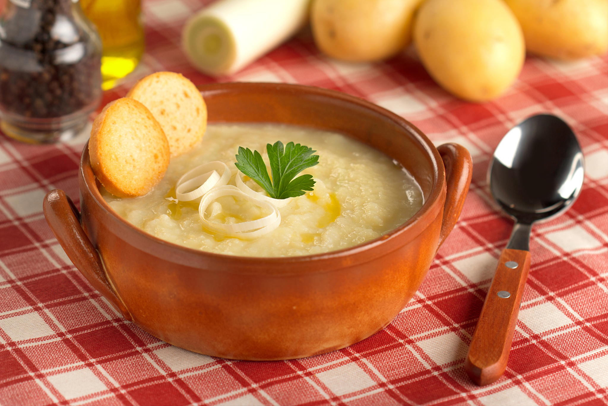 freshly made potage