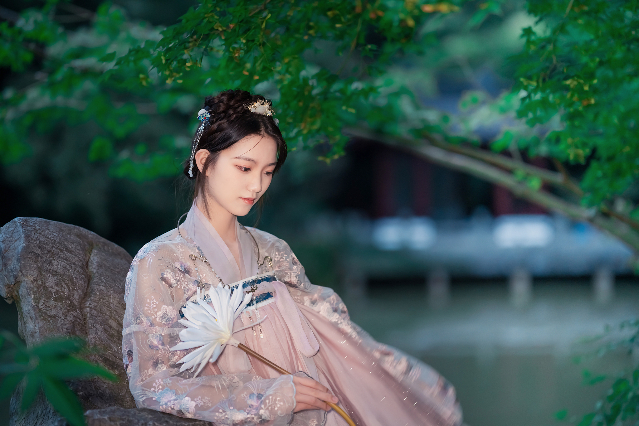 女生说想拍古装写真，怎么回复？