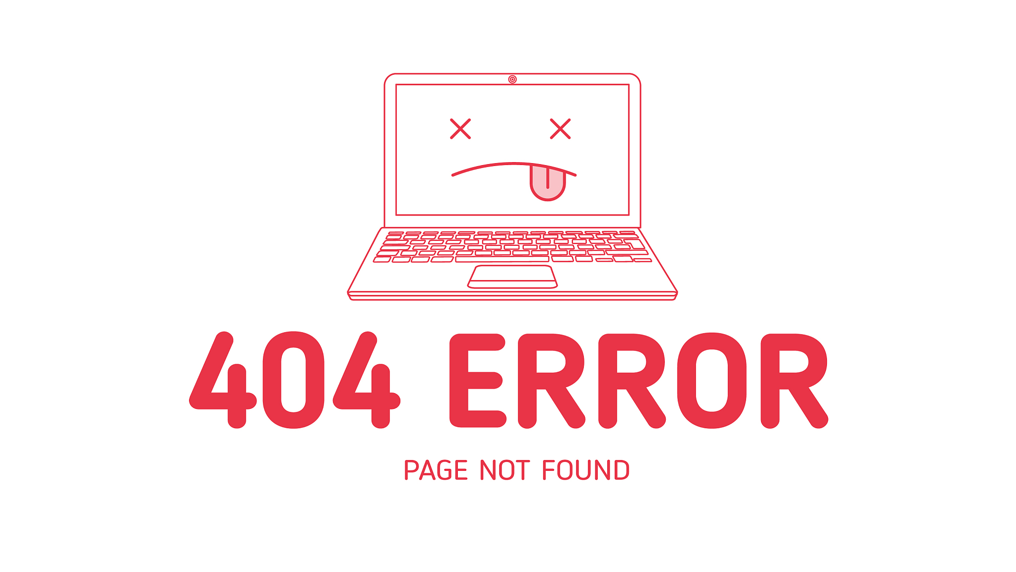404 com error line red