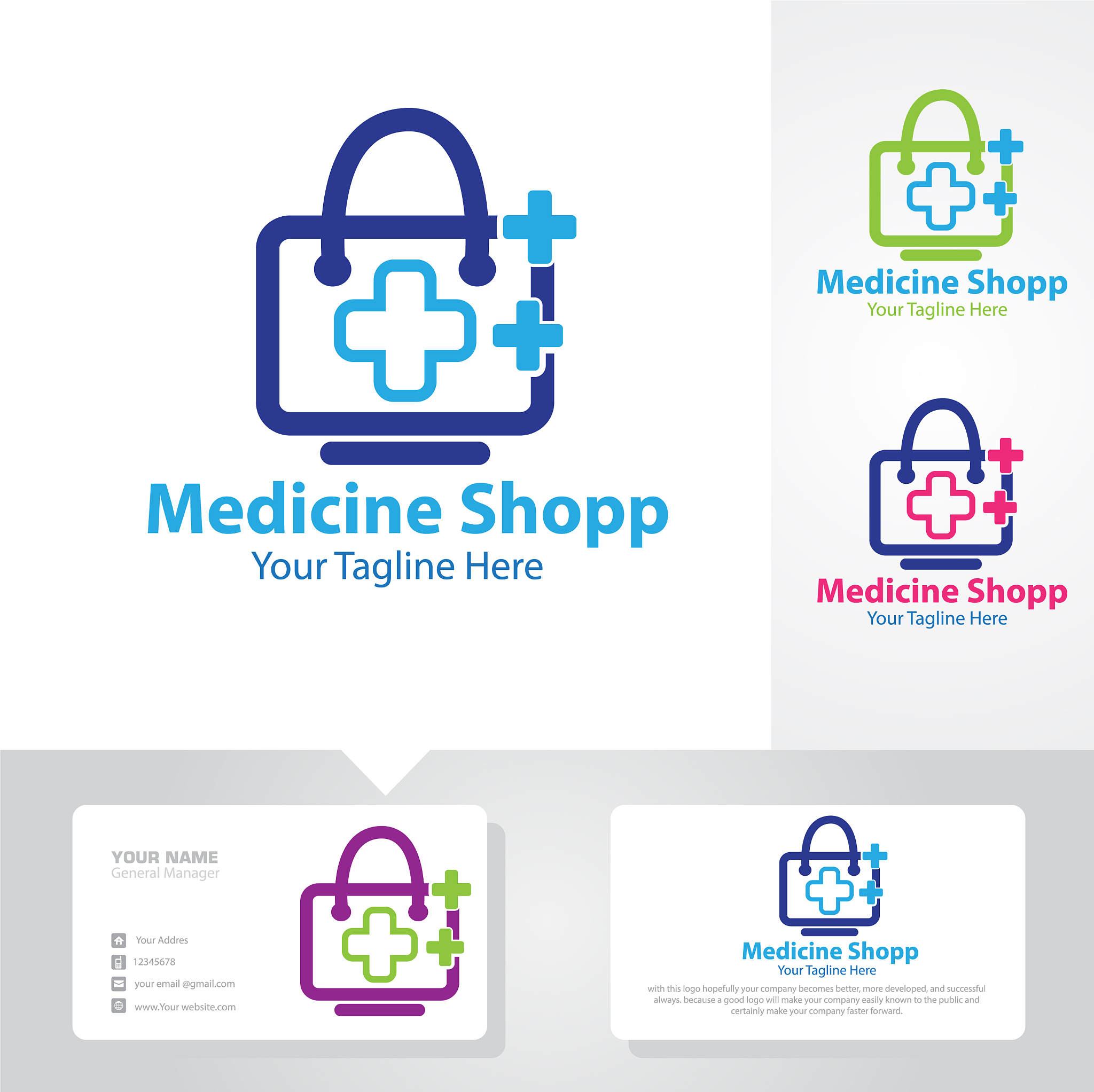 medicine shop logo designs