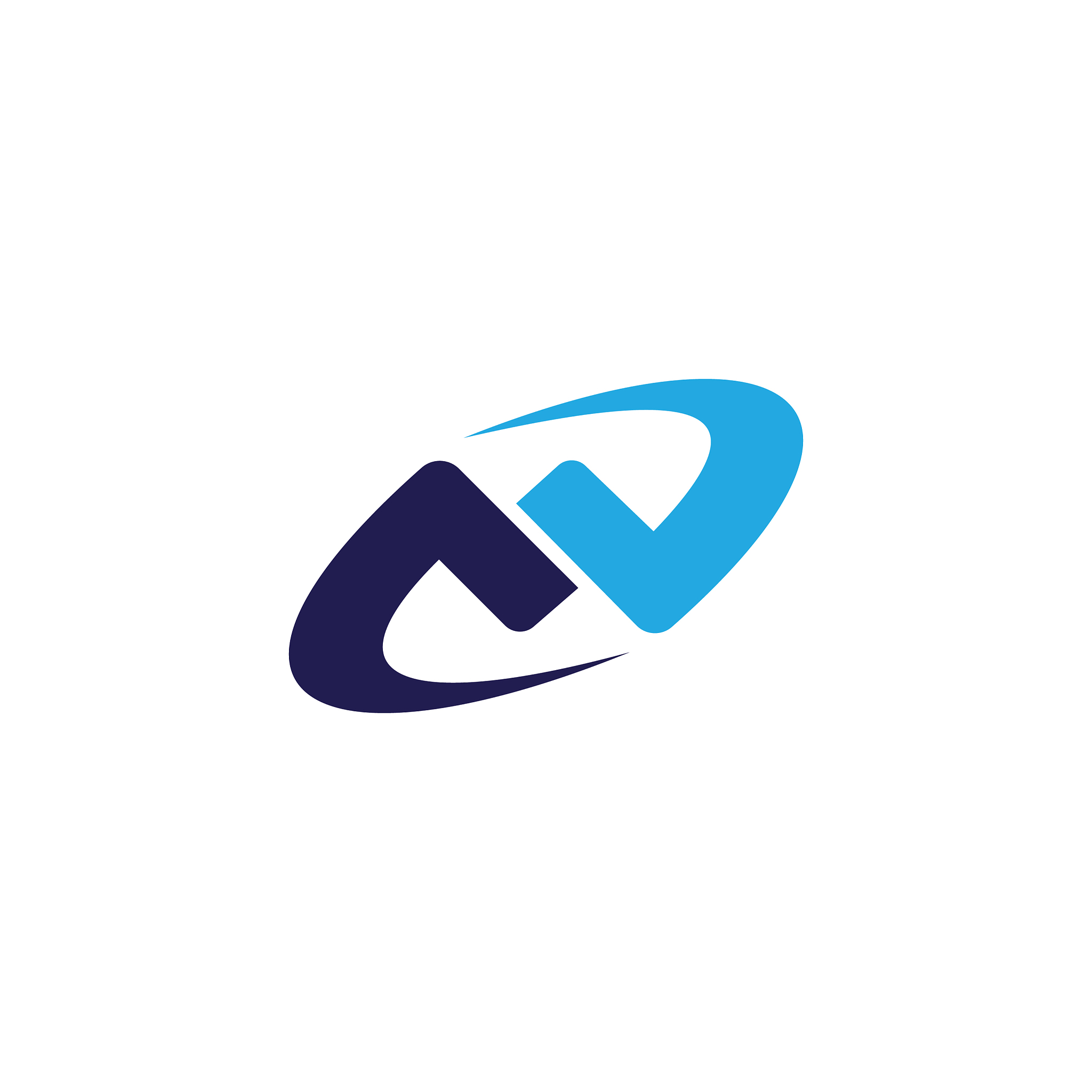 initial letter mv or vm logo design template