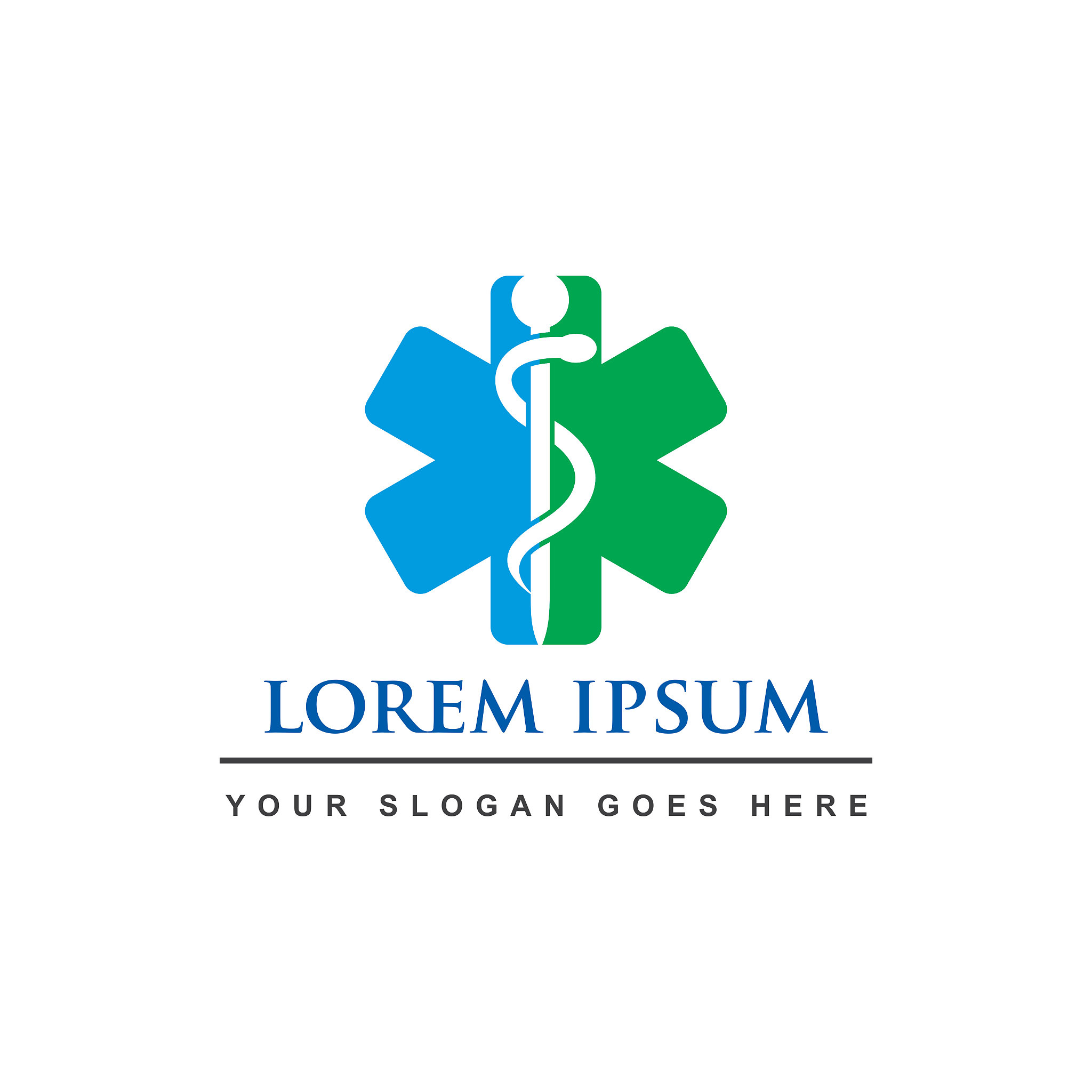 medical logo , caduceus logo , pharmacy logo