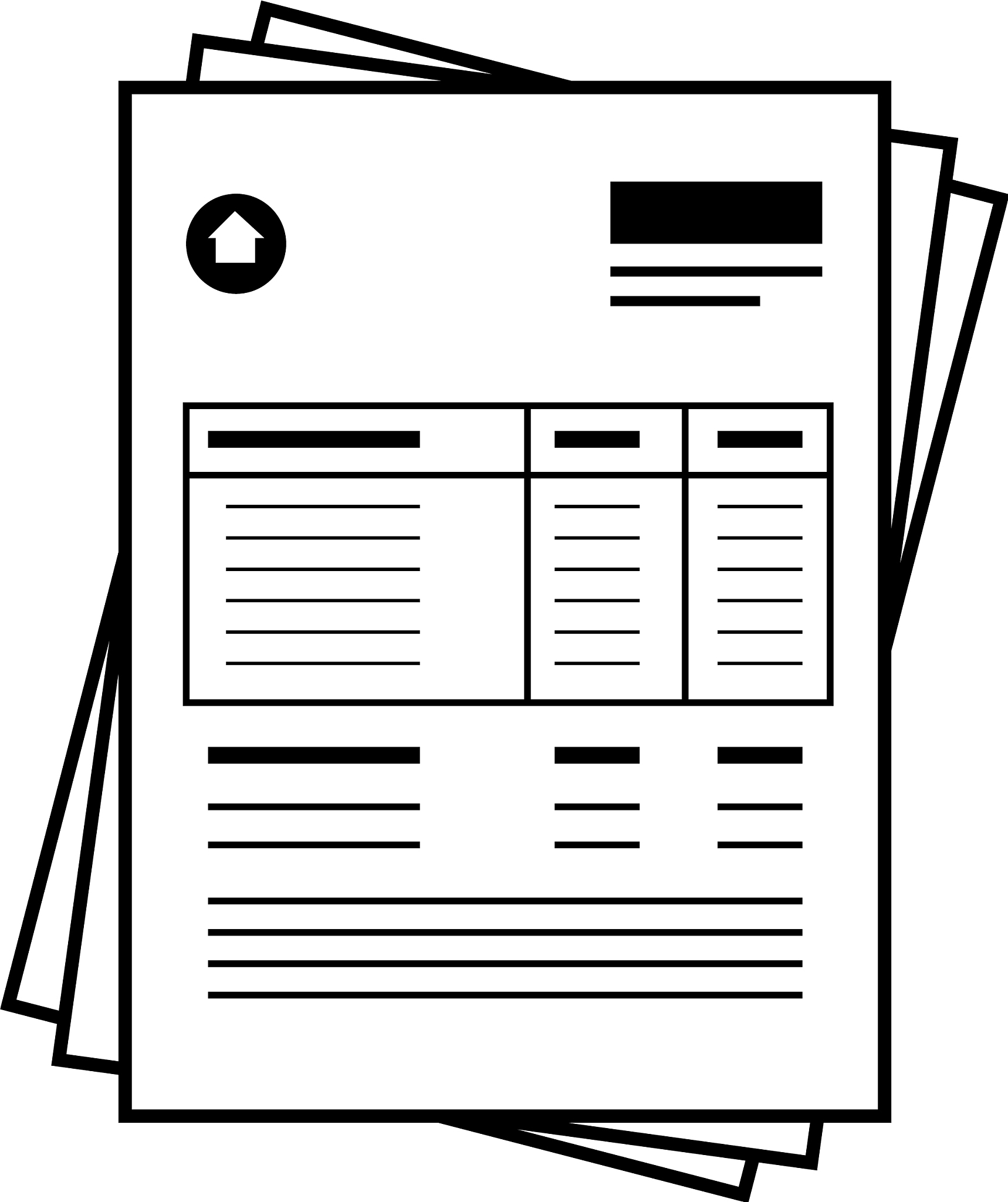bill document icon