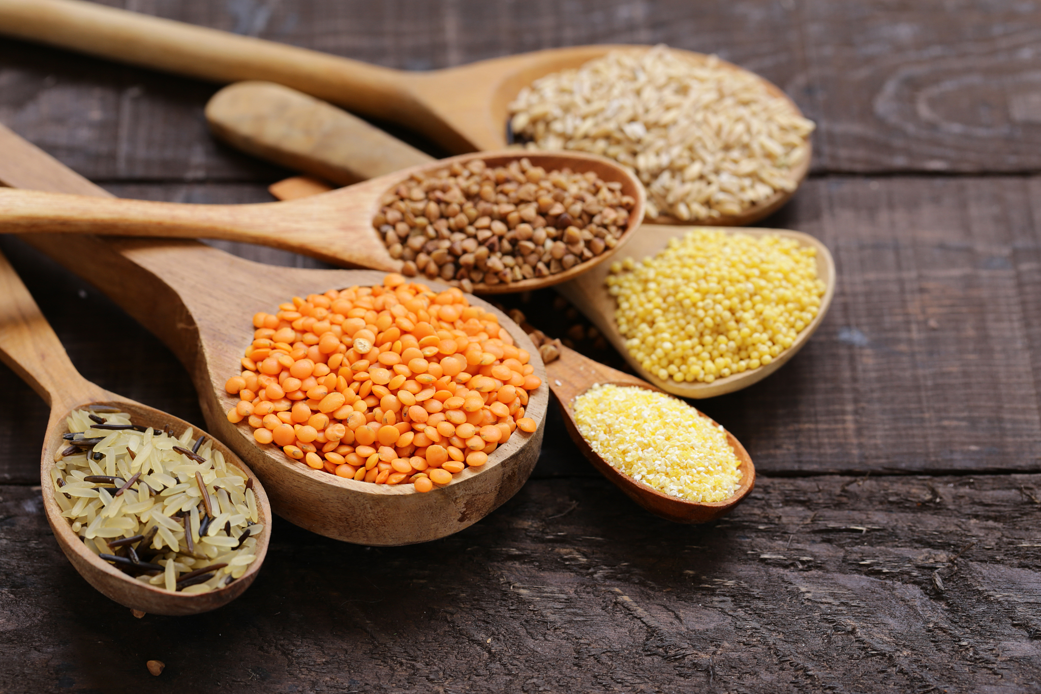 various cereals