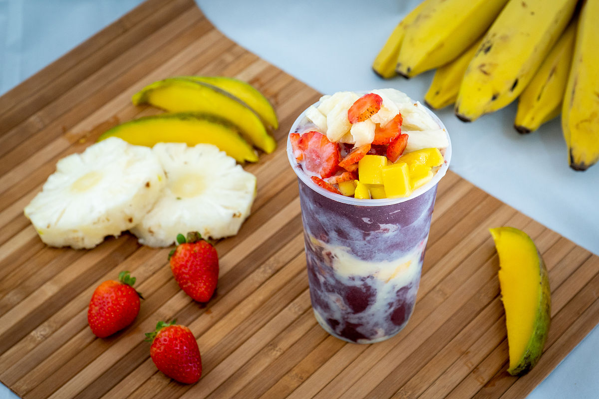 网红小熊水果酸奶杯的做法_网红小熊水果酸奶杯怎么做