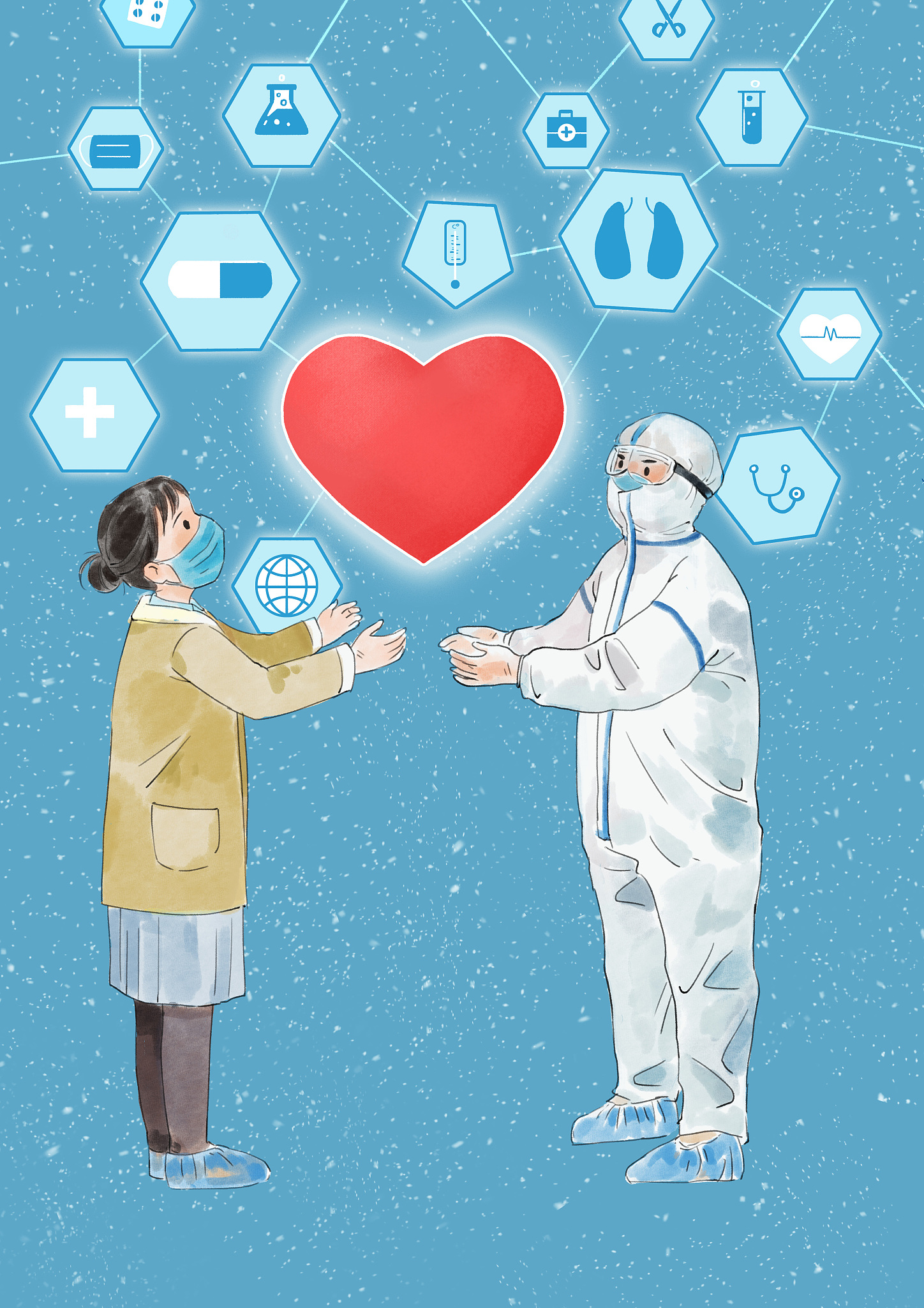 我的梦想：成为一名充满爱心的医生