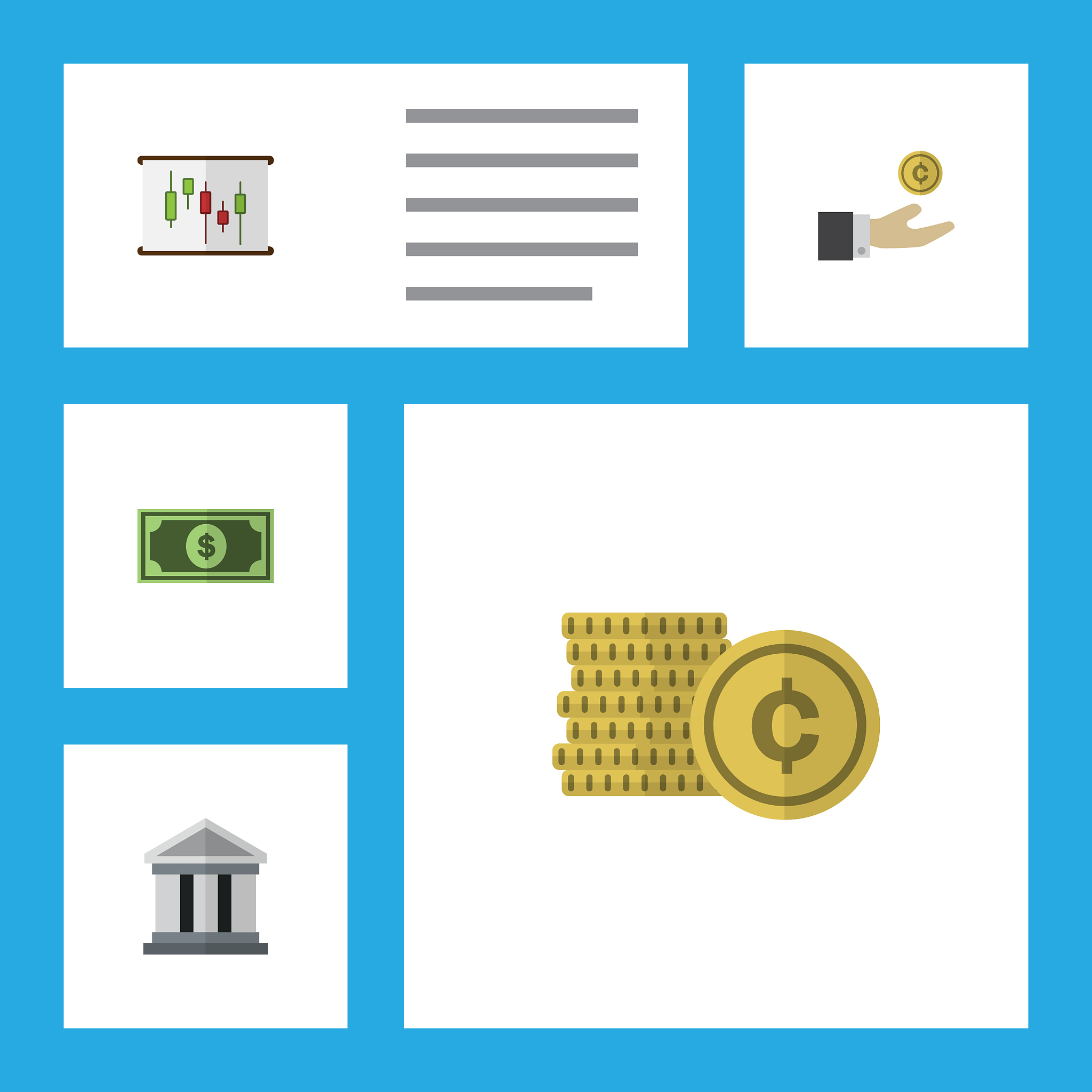 flat icon incoming set of greenback cash hand