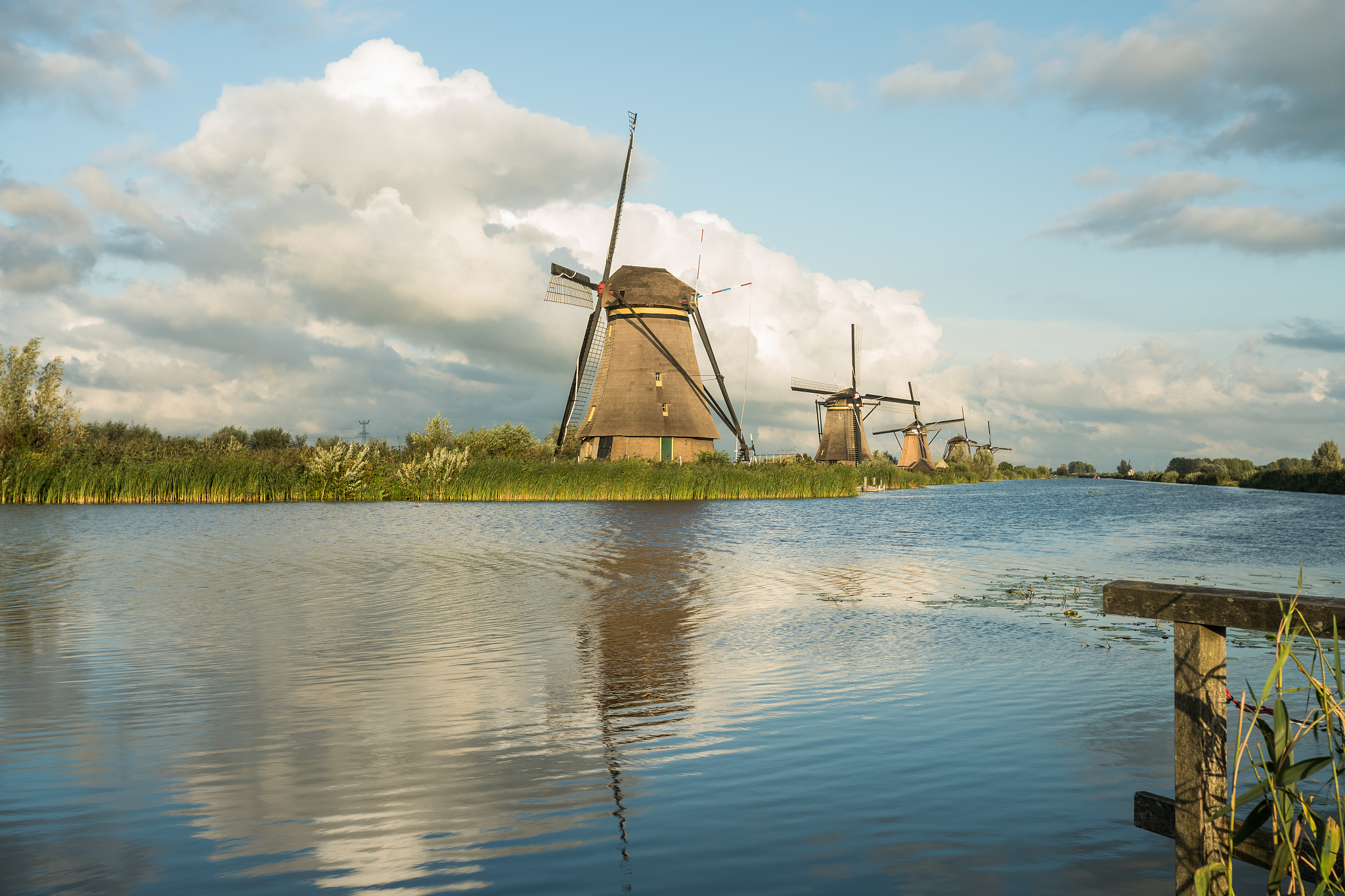 kinderdijk in holland