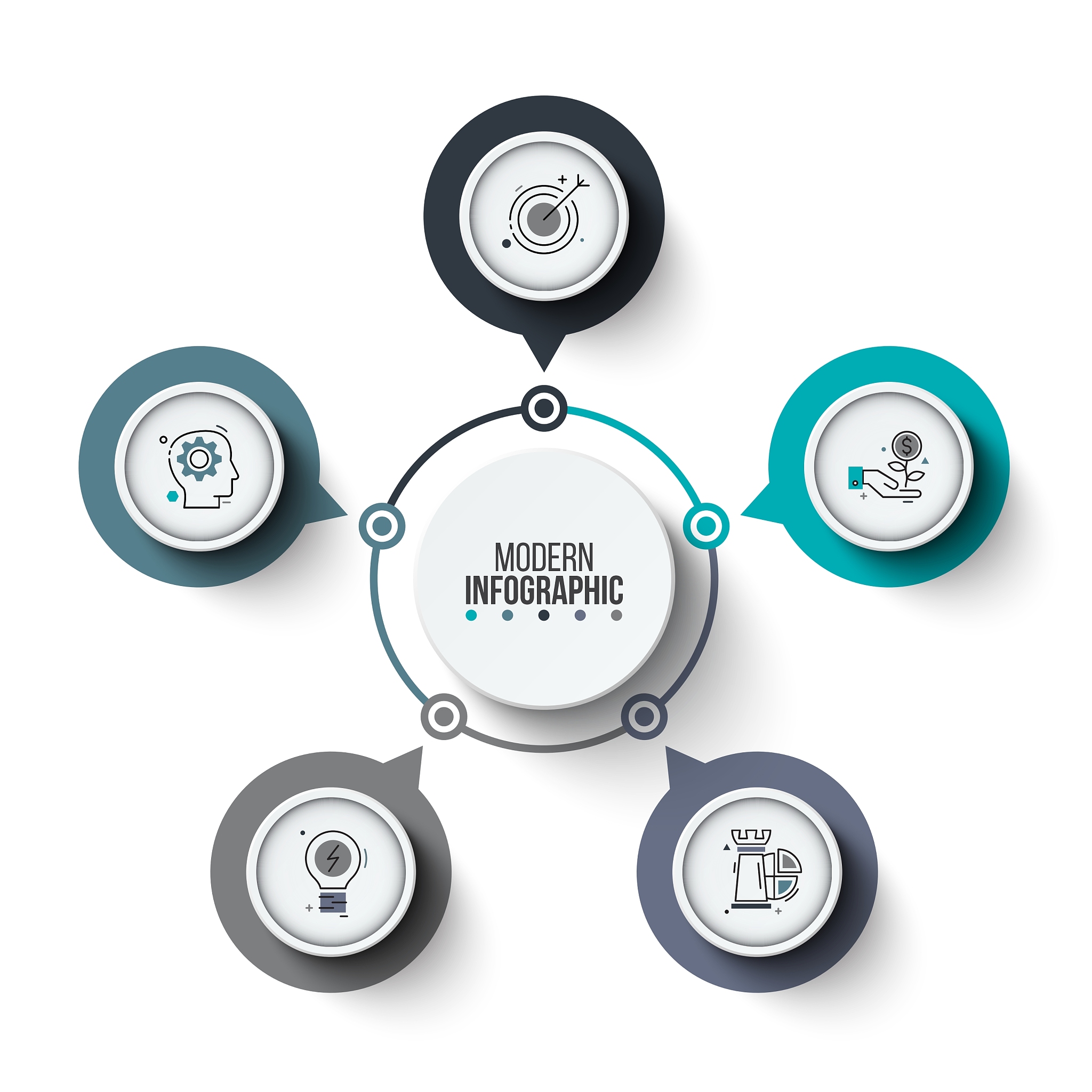 circle infographic