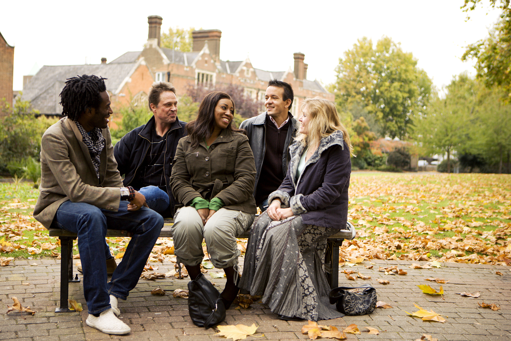 adult education: mature student friends