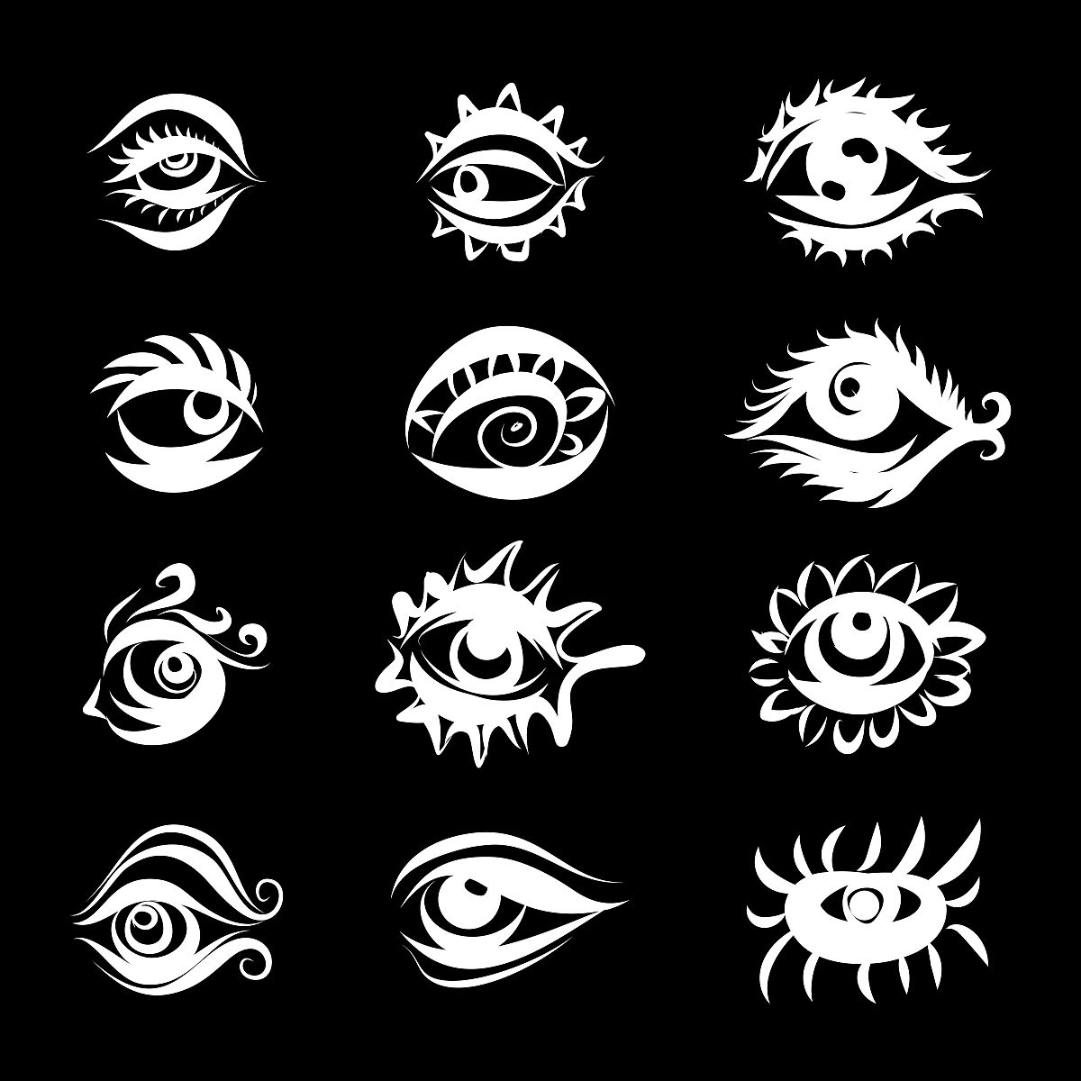 符号解释：👀✍🏾️🤜🤝👀👣👀