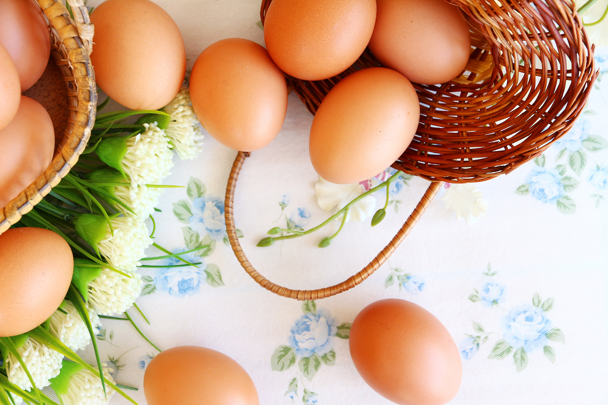 eggs in the basket