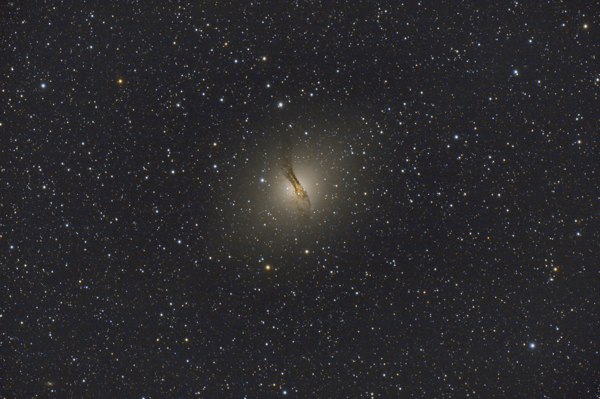 namibia, region khomas, near uhlenhorst, astrophoto of spiral ga