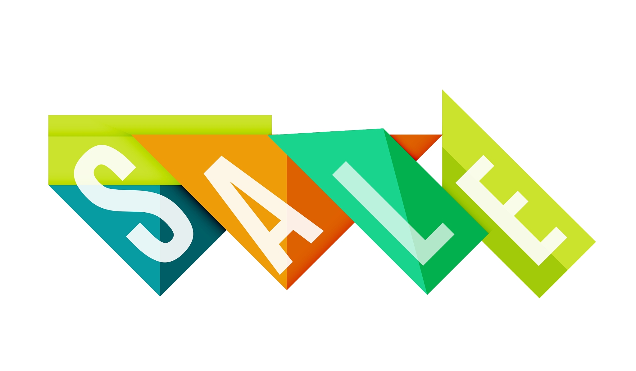 sale word label banner
