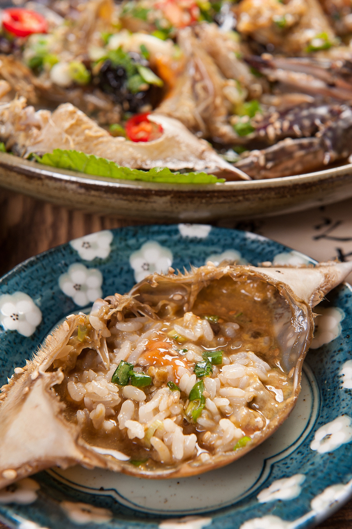 soy sauce,marinated,crab
