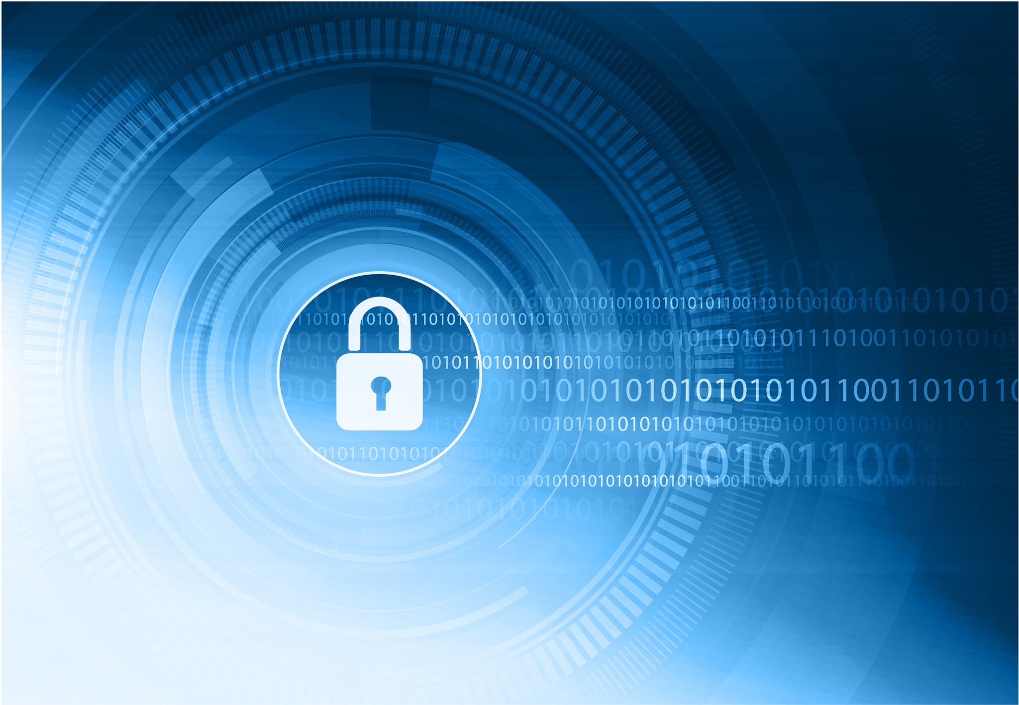 abstract technical background - lock