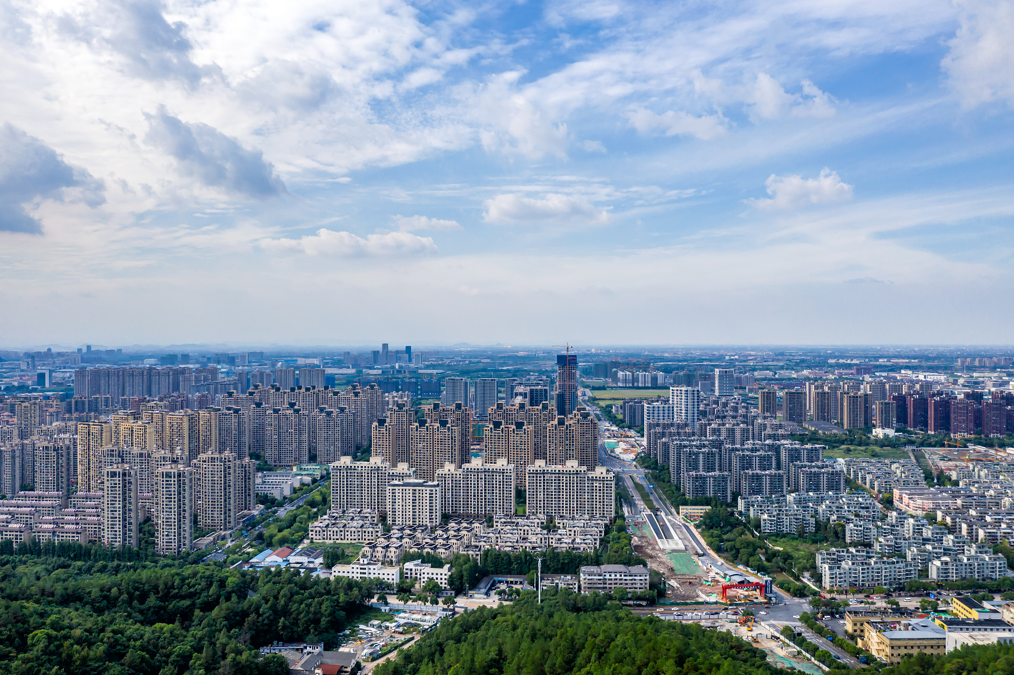 余杭临平城市风光