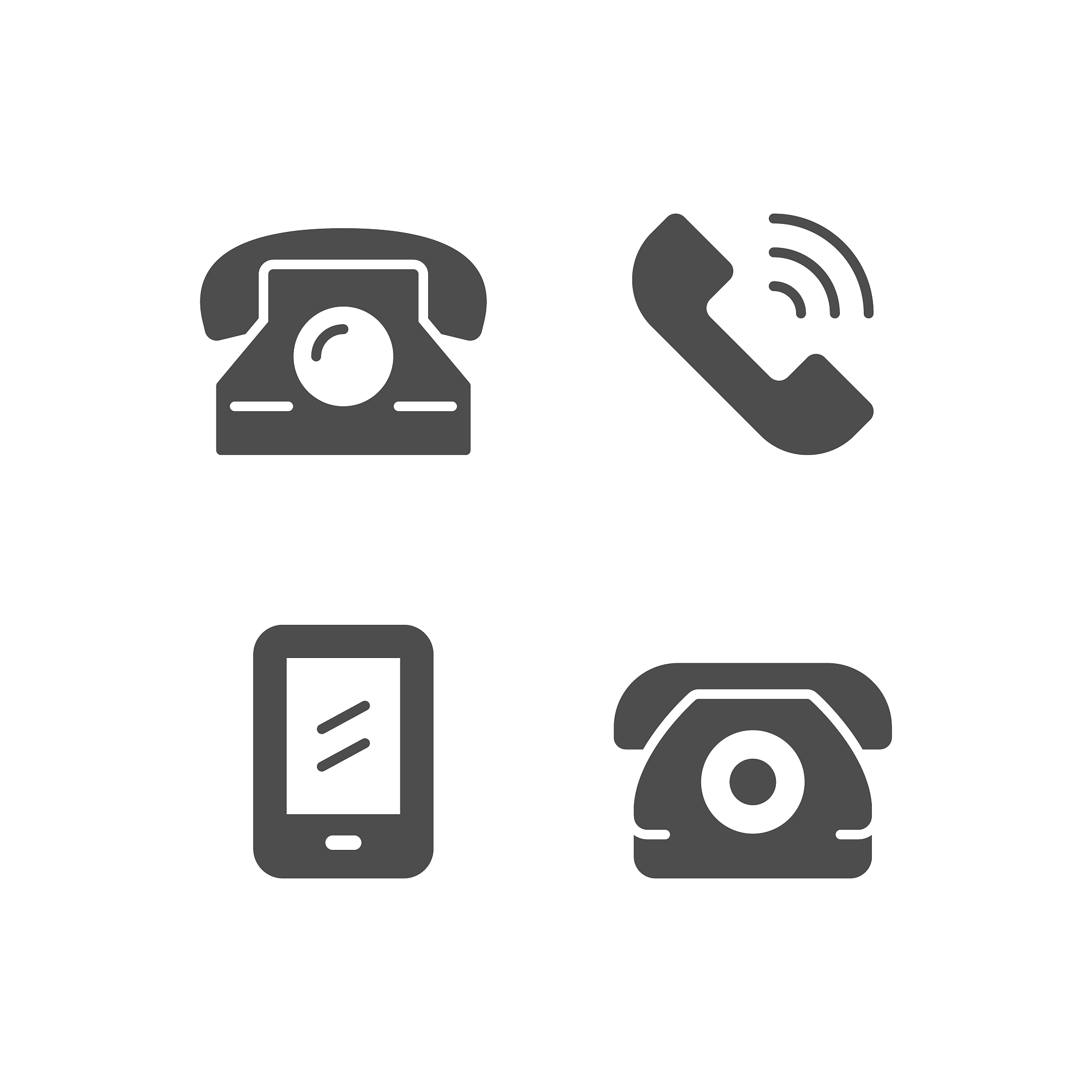 set icons of phone
