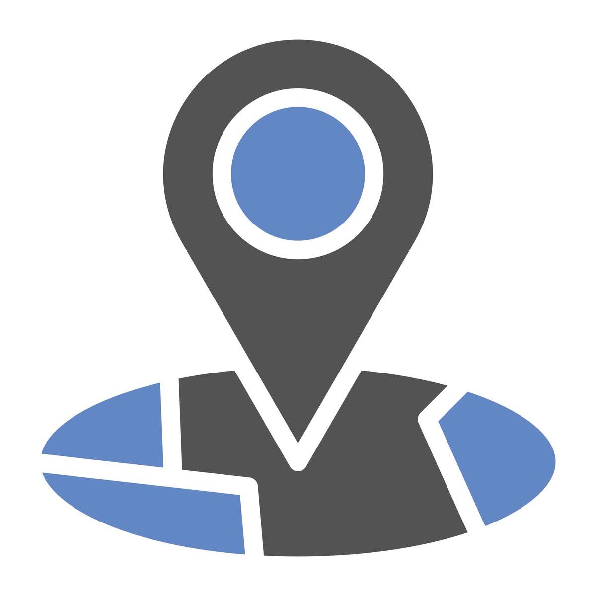 gps矢量设计图标风格