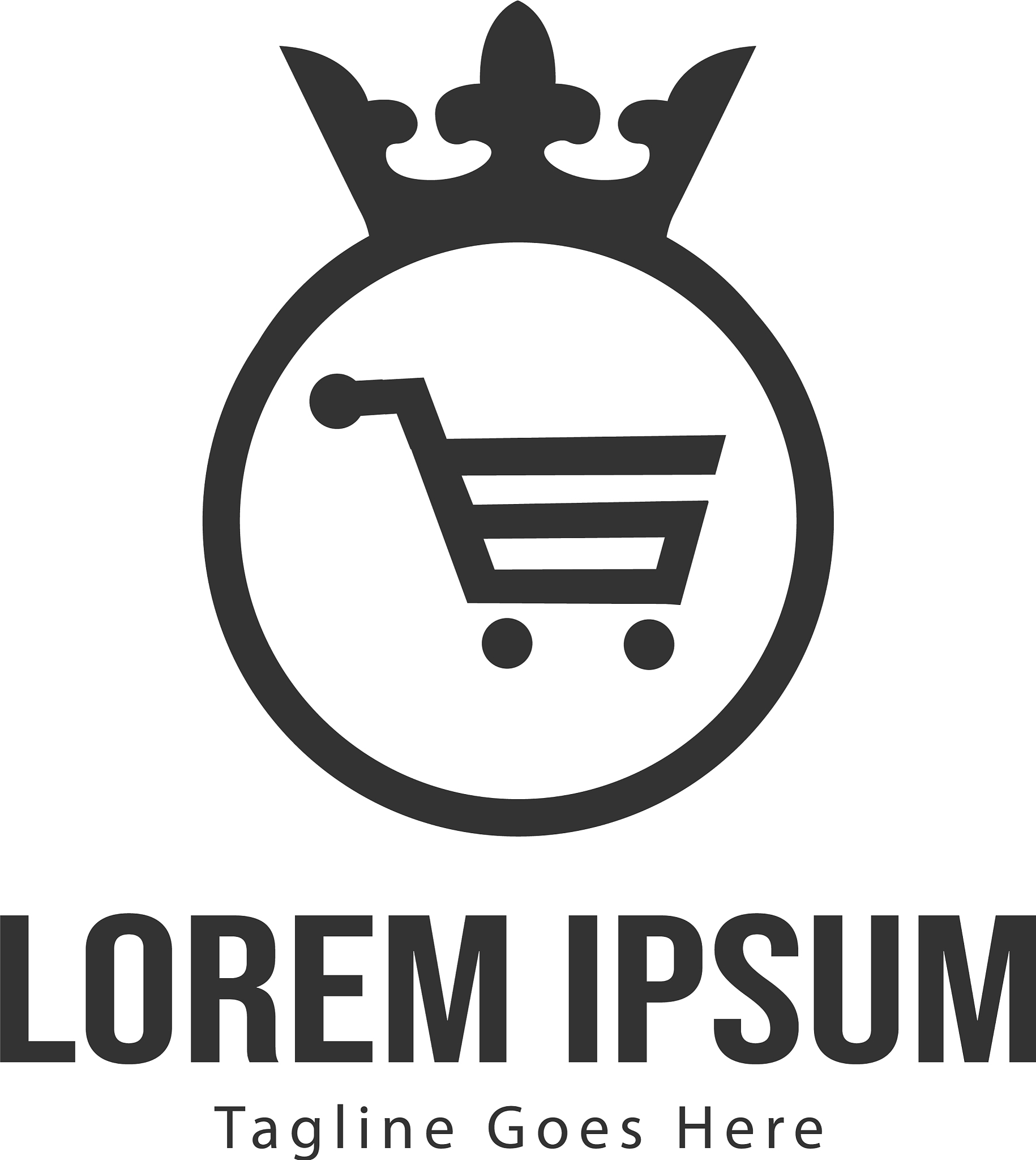 shopping logo template design shopping logo with