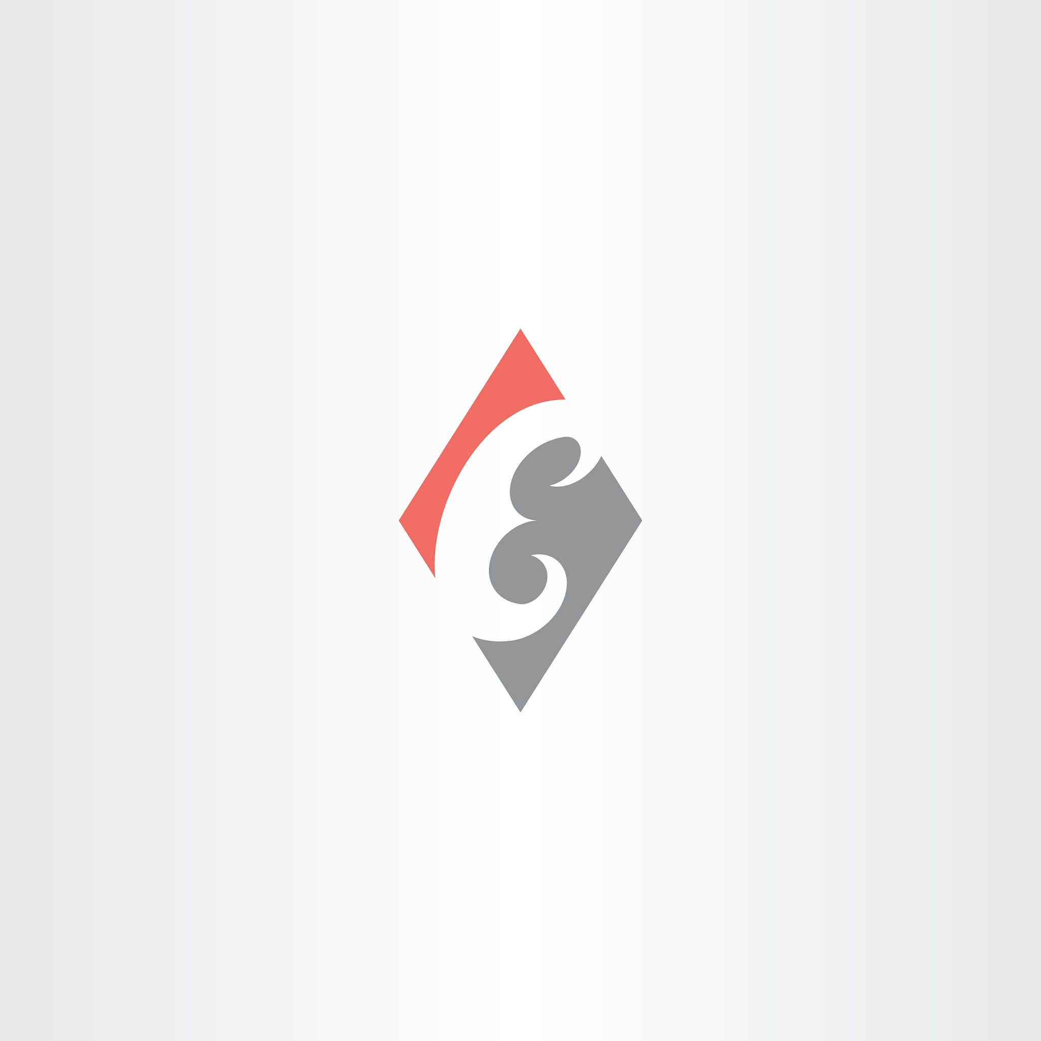 red gray letter e logo icon element