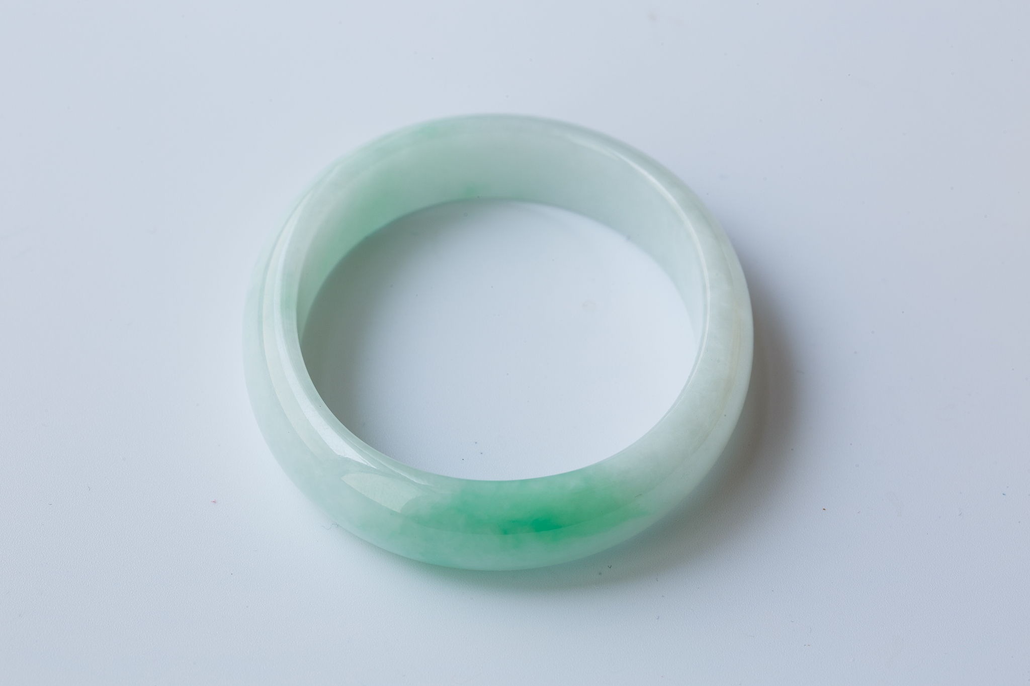 a jade bracelet