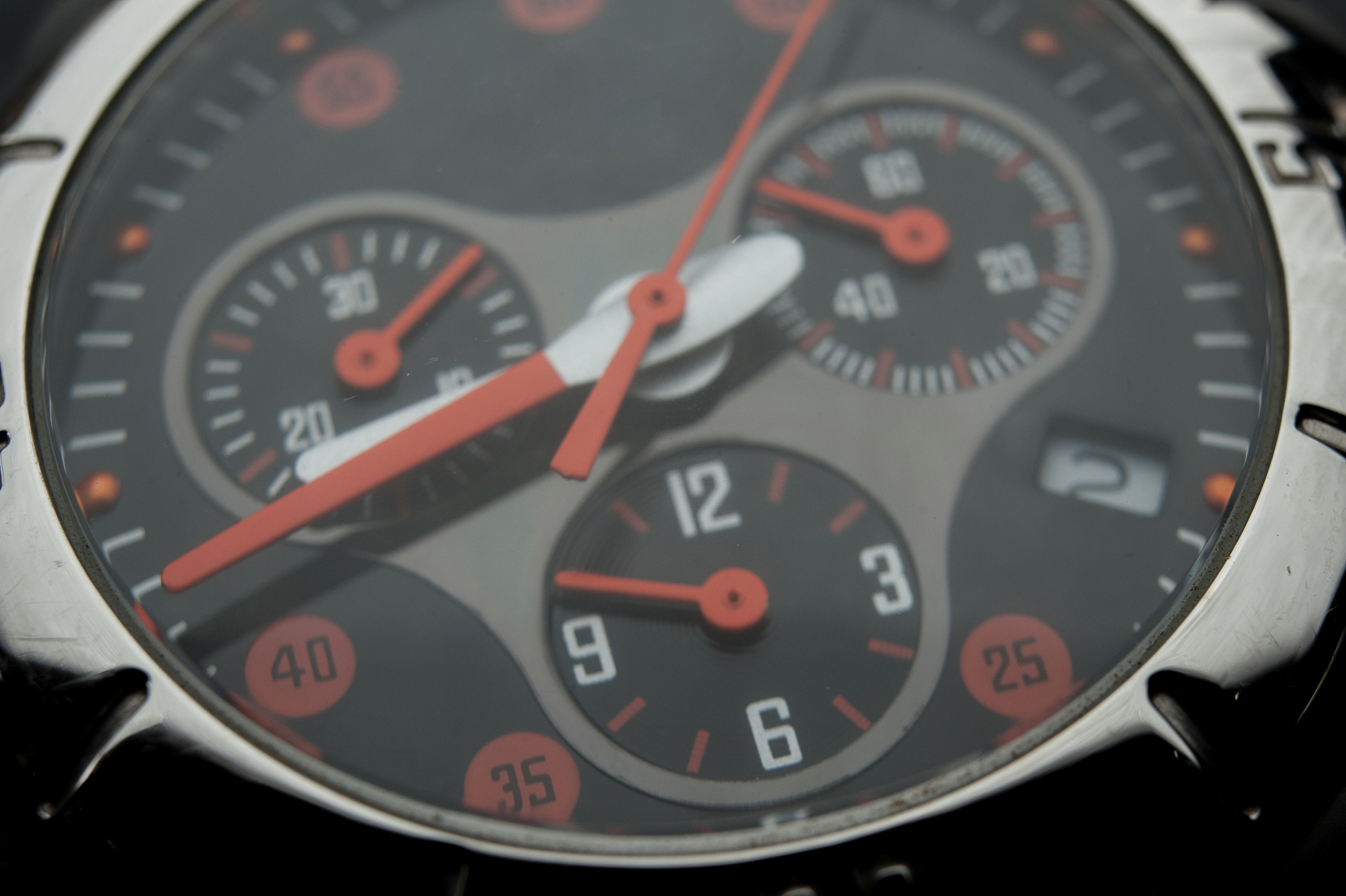 detail of watch machinery.