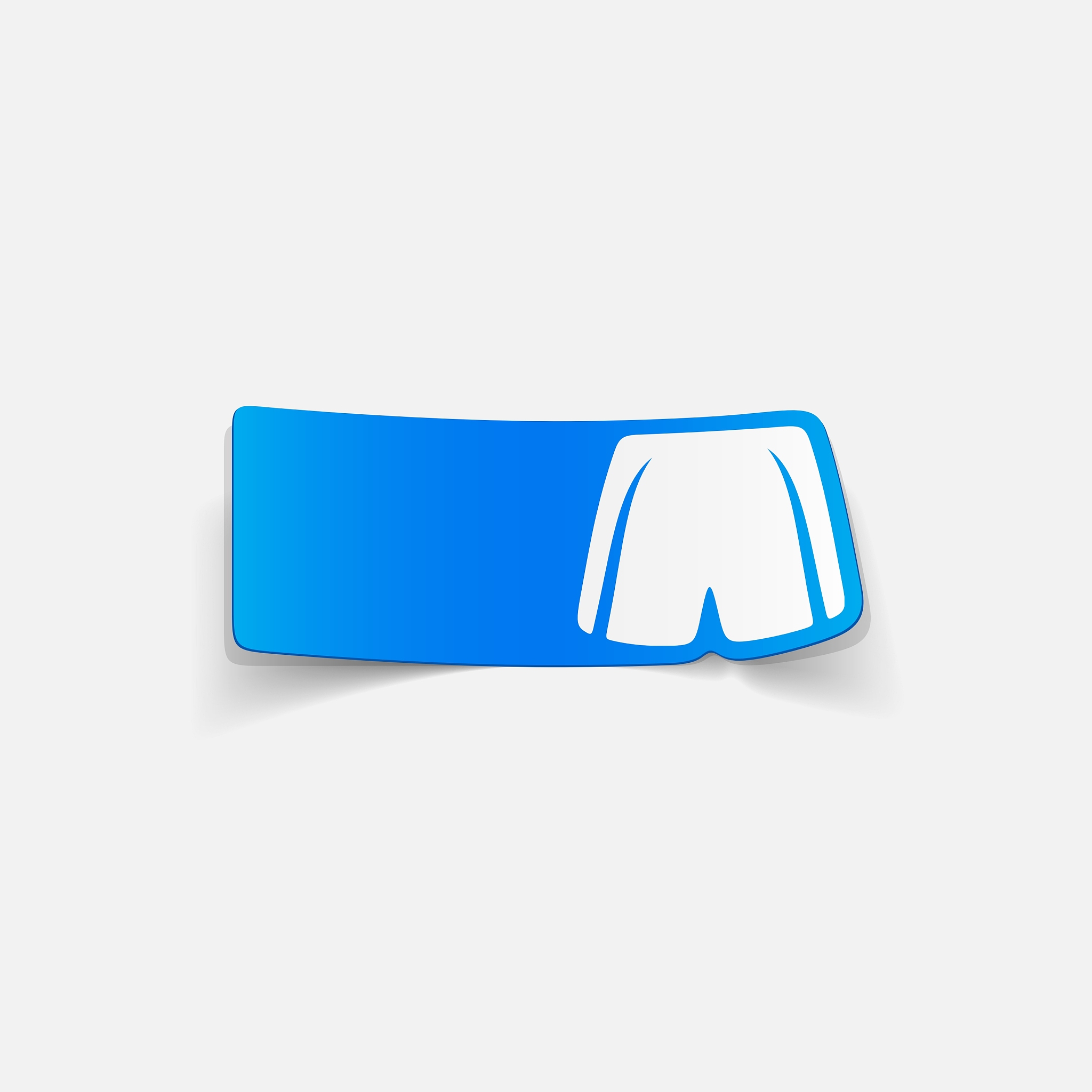 realistic design element shorts