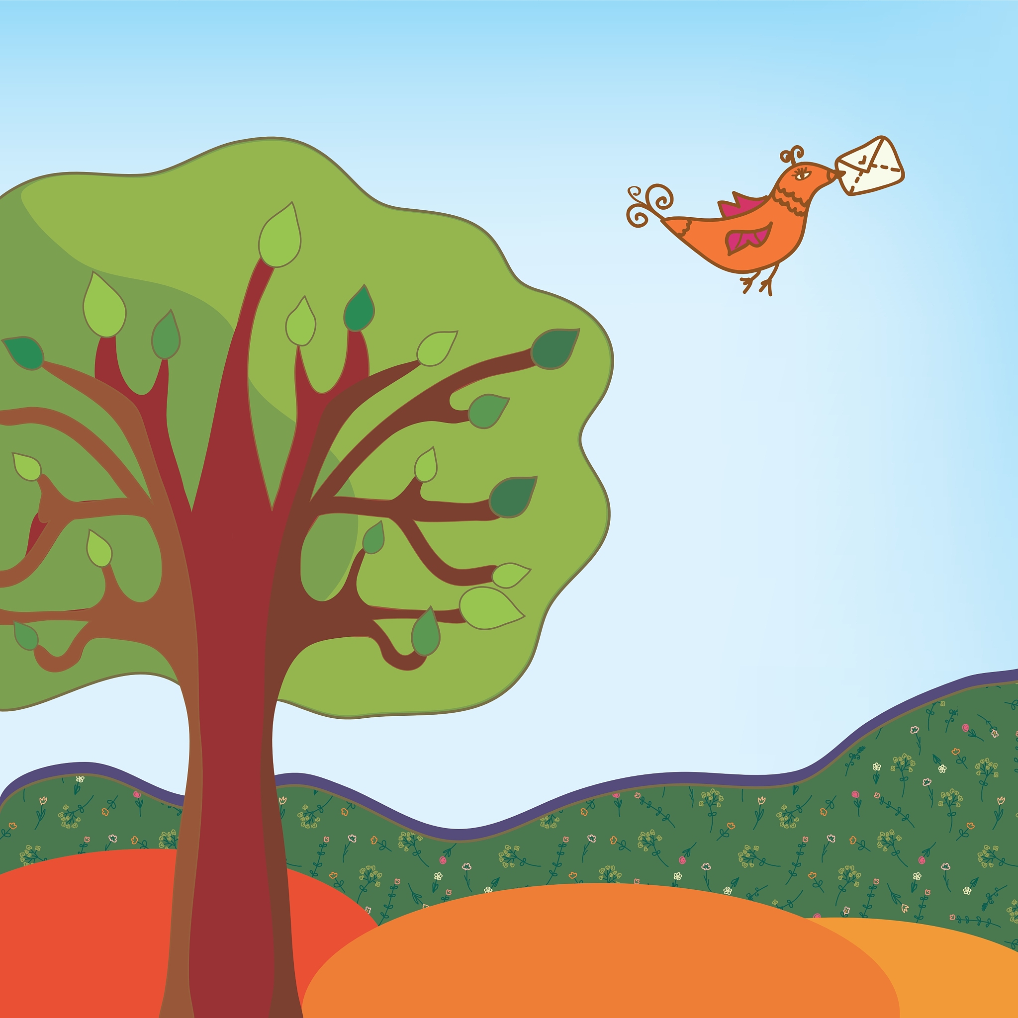 风娃娃的善行：帮助小树苗重获新生