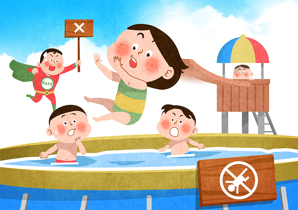 幼儿园大班安全教育视频案例：防溺水