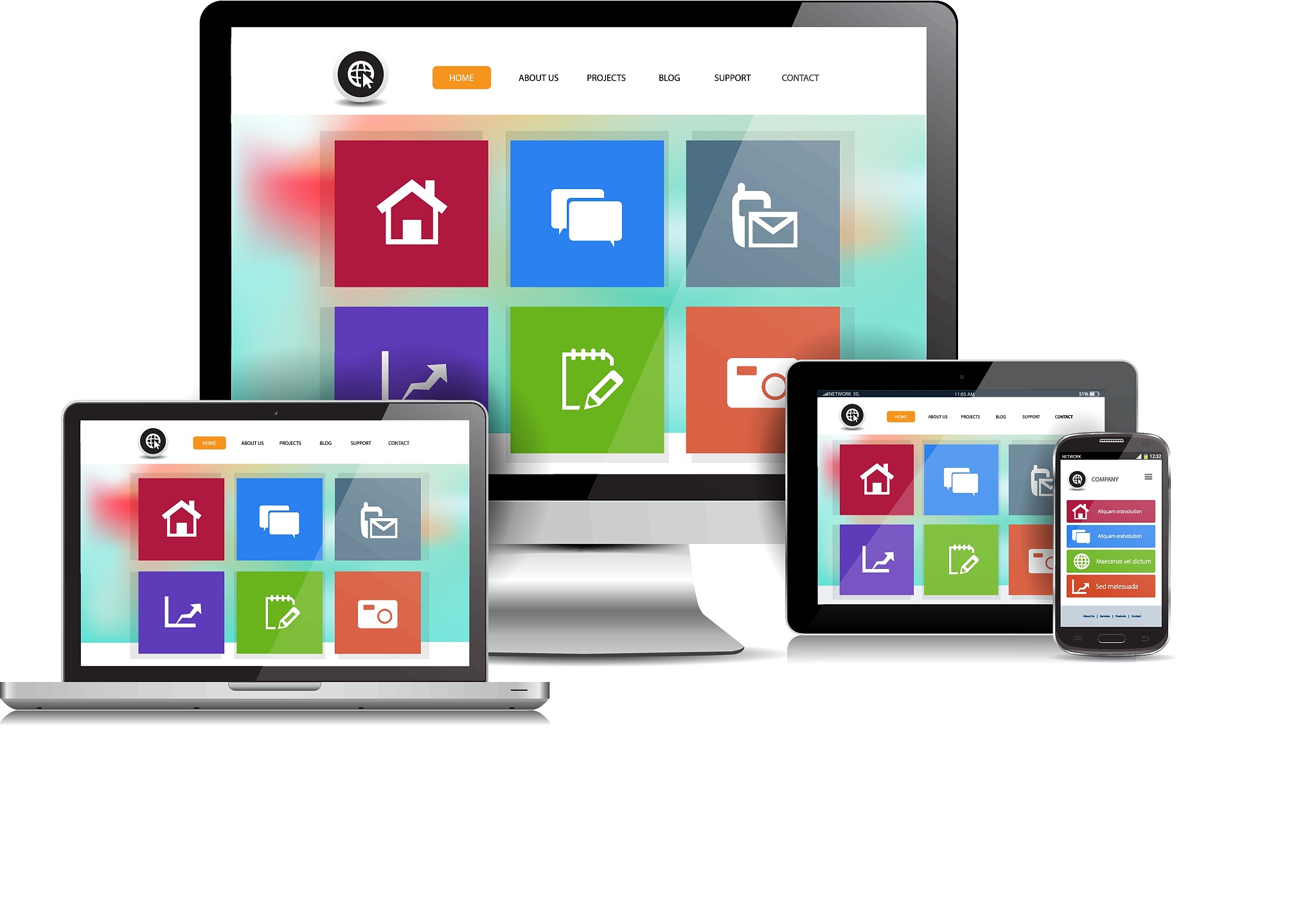 responsive design website