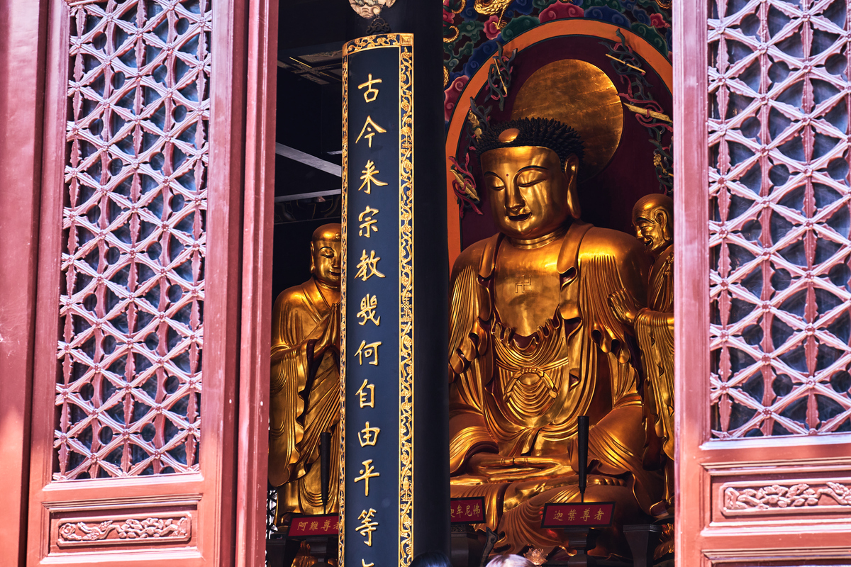 一踏入香积寺的山门,晨钟的回响便荡开了长安城的喧嚣.这座藏在西安市