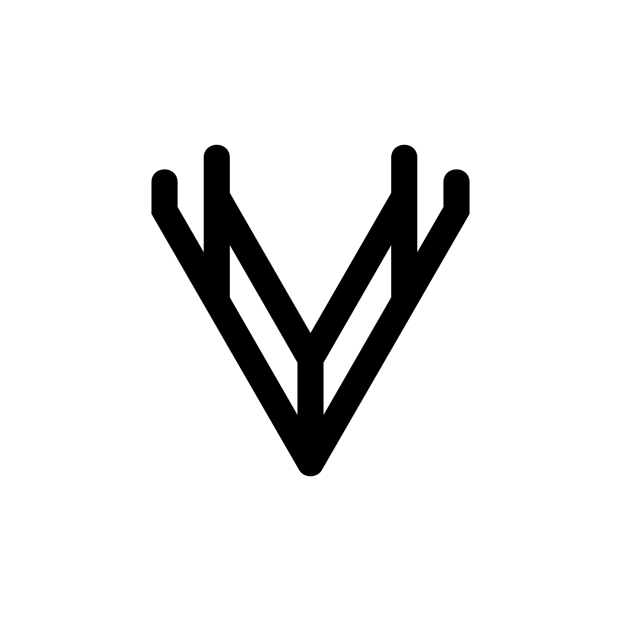 letter v logo