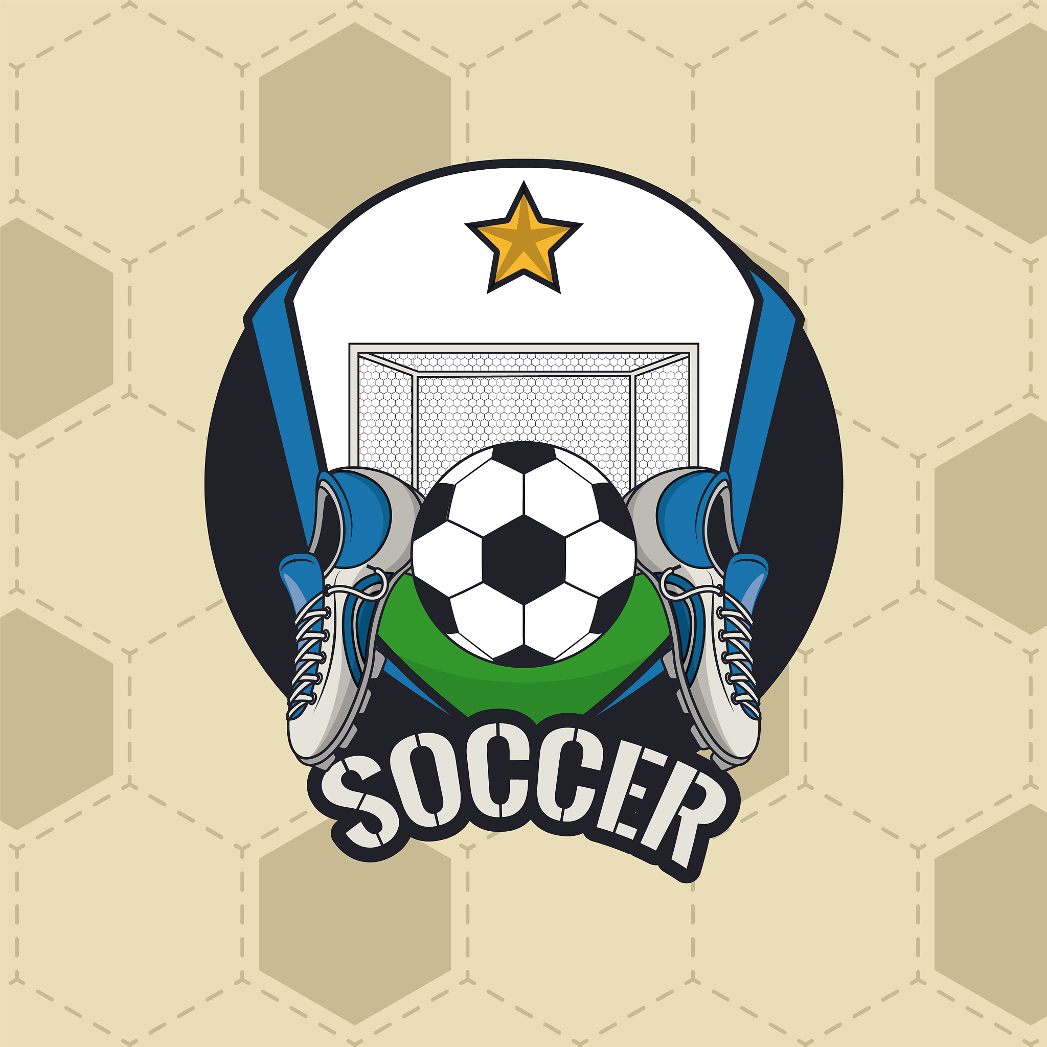 soccer sport game card