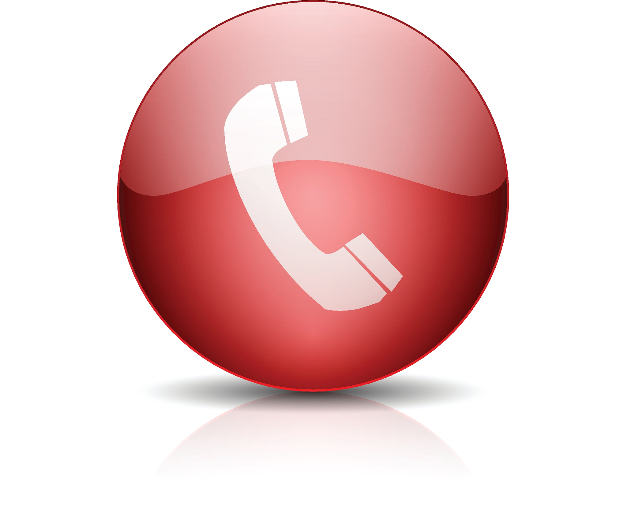 call contact button illustration