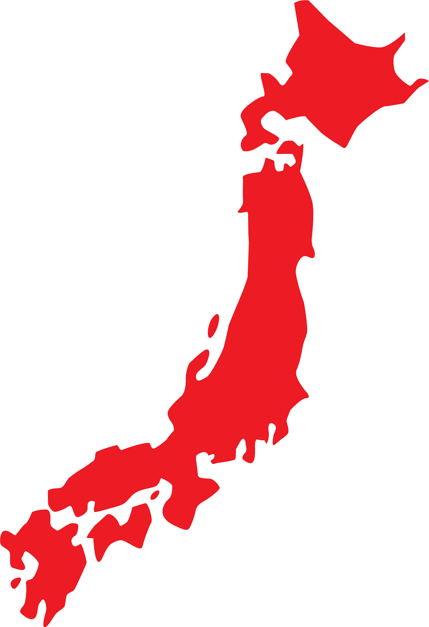 japan map