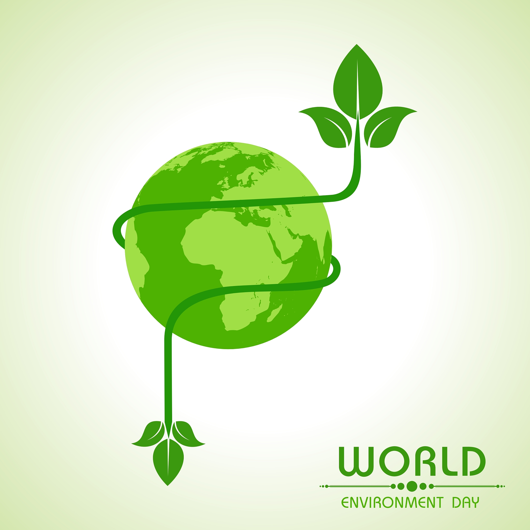 world environment day greeting design